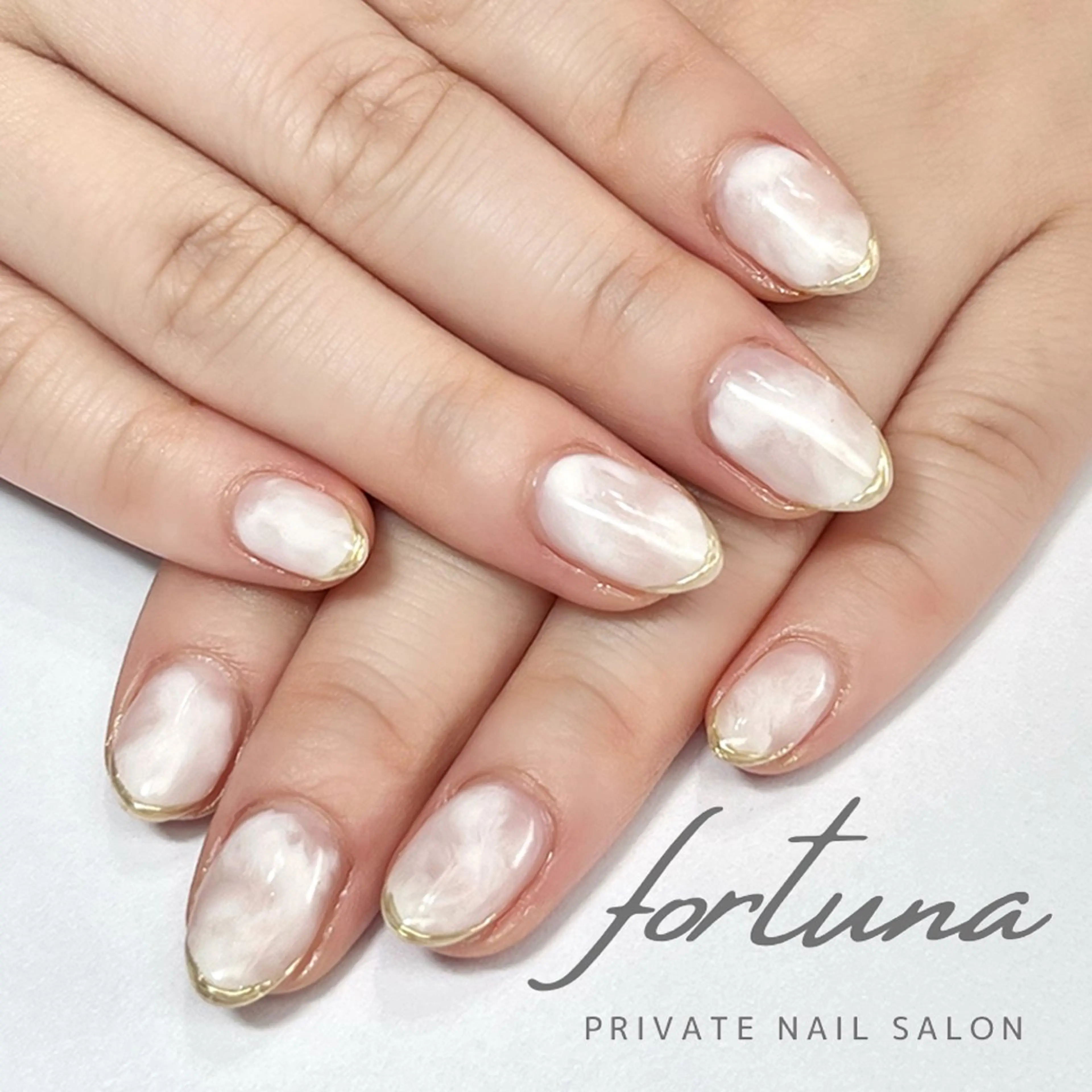 ネイル ニュアンスネイル ハンドネイル fortuna 武藤裕美のネイルデザイン