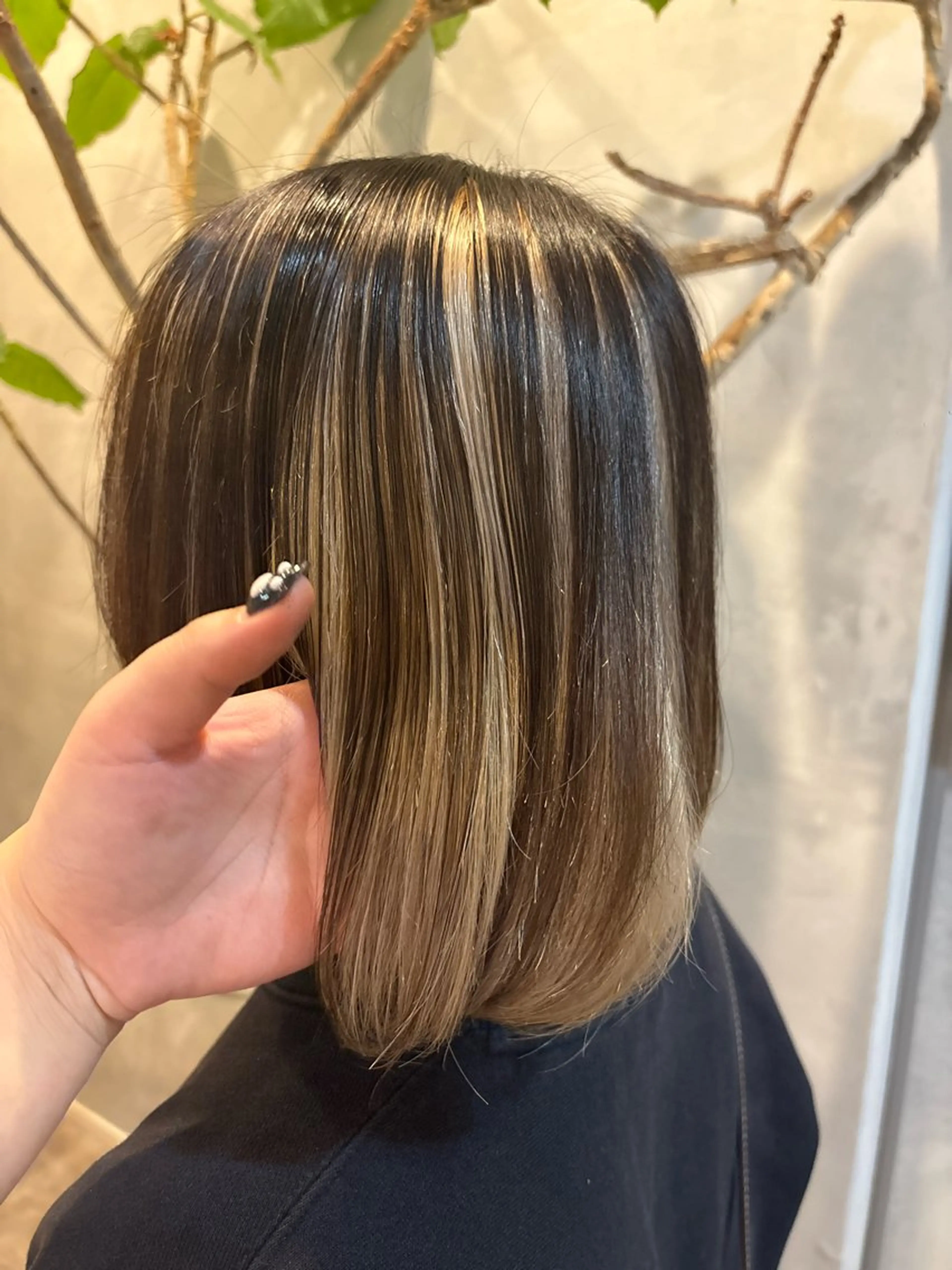 ショート カラー 佐伯 美麗のヘアスタイル