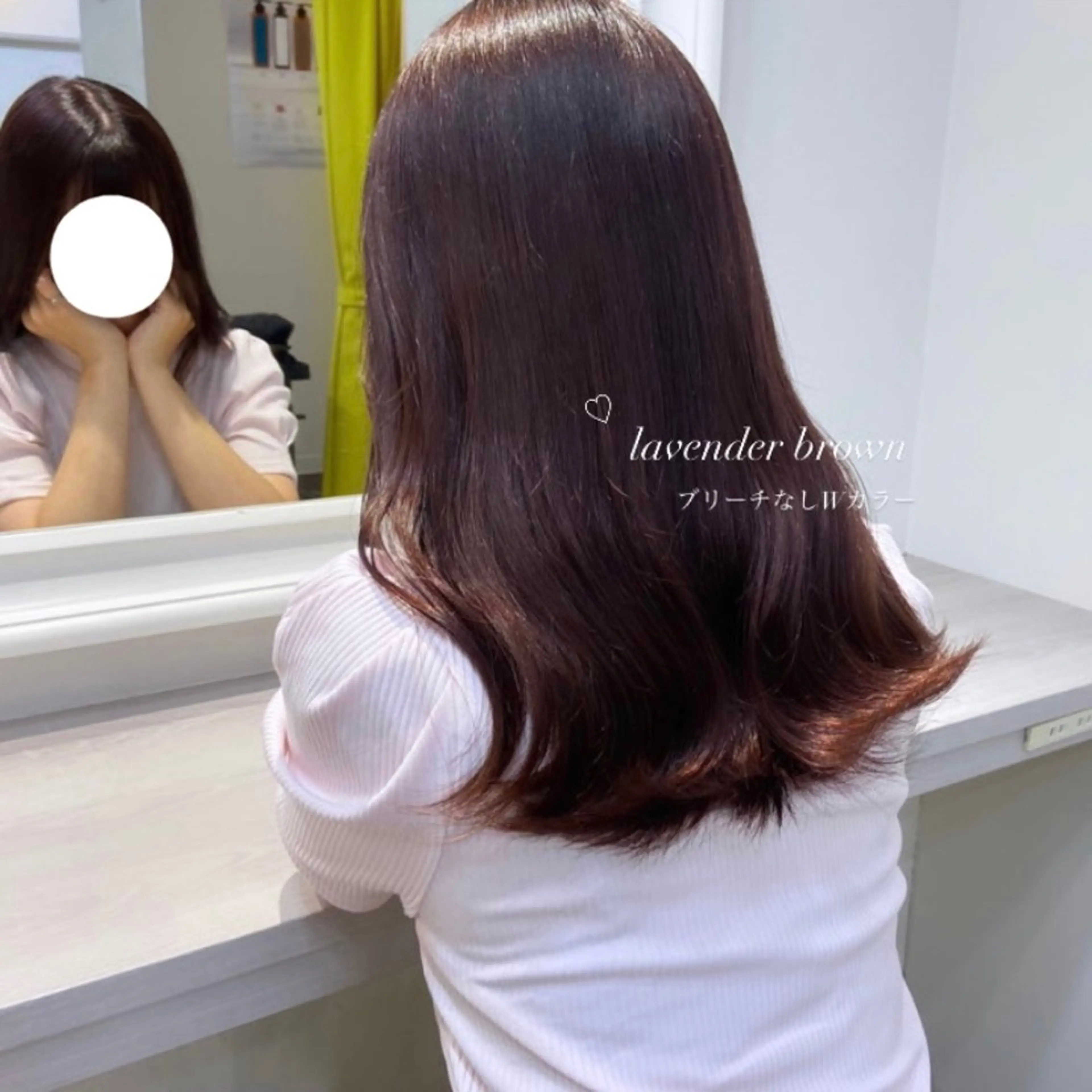 ミディアム カラー ベージュカラー ブリーチ ケアブリーチ 透明感カラー ダブルカラー mai 🎀 / ガーリーヘア ♡のヘアスタイル