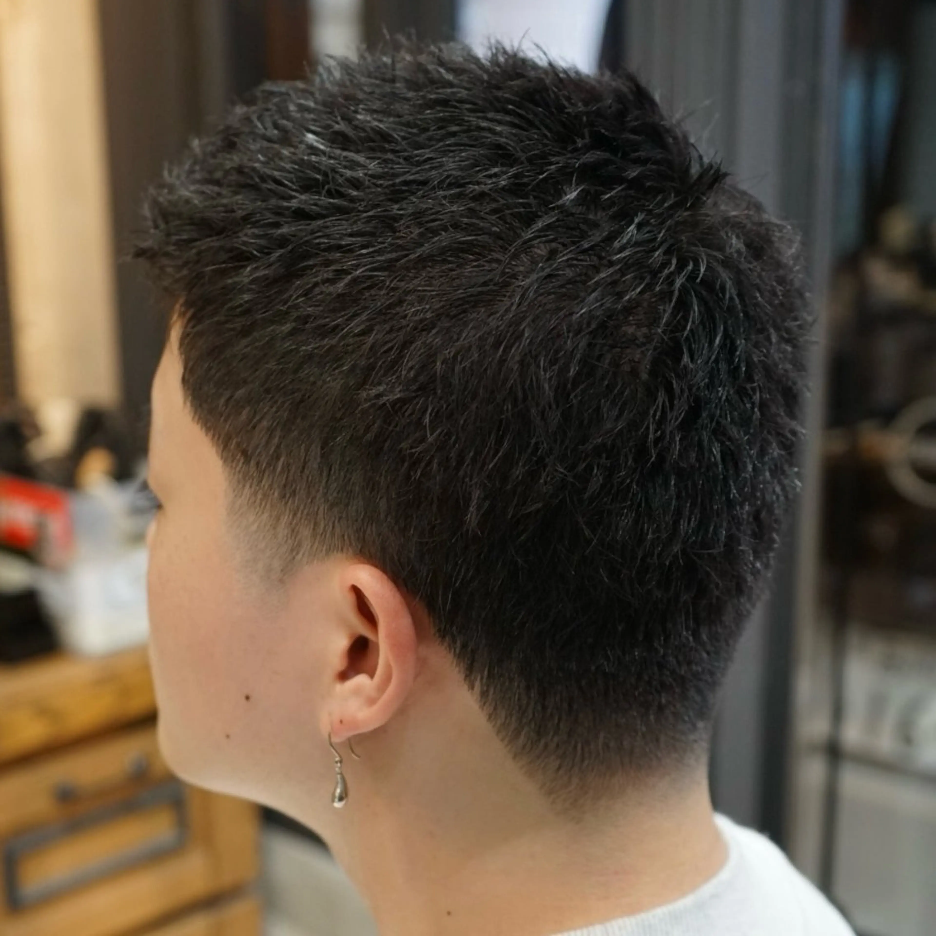 メンズ ビジネス フェードカット スキンフェード 💈AOTA KEISHI💈のヘアスタイル