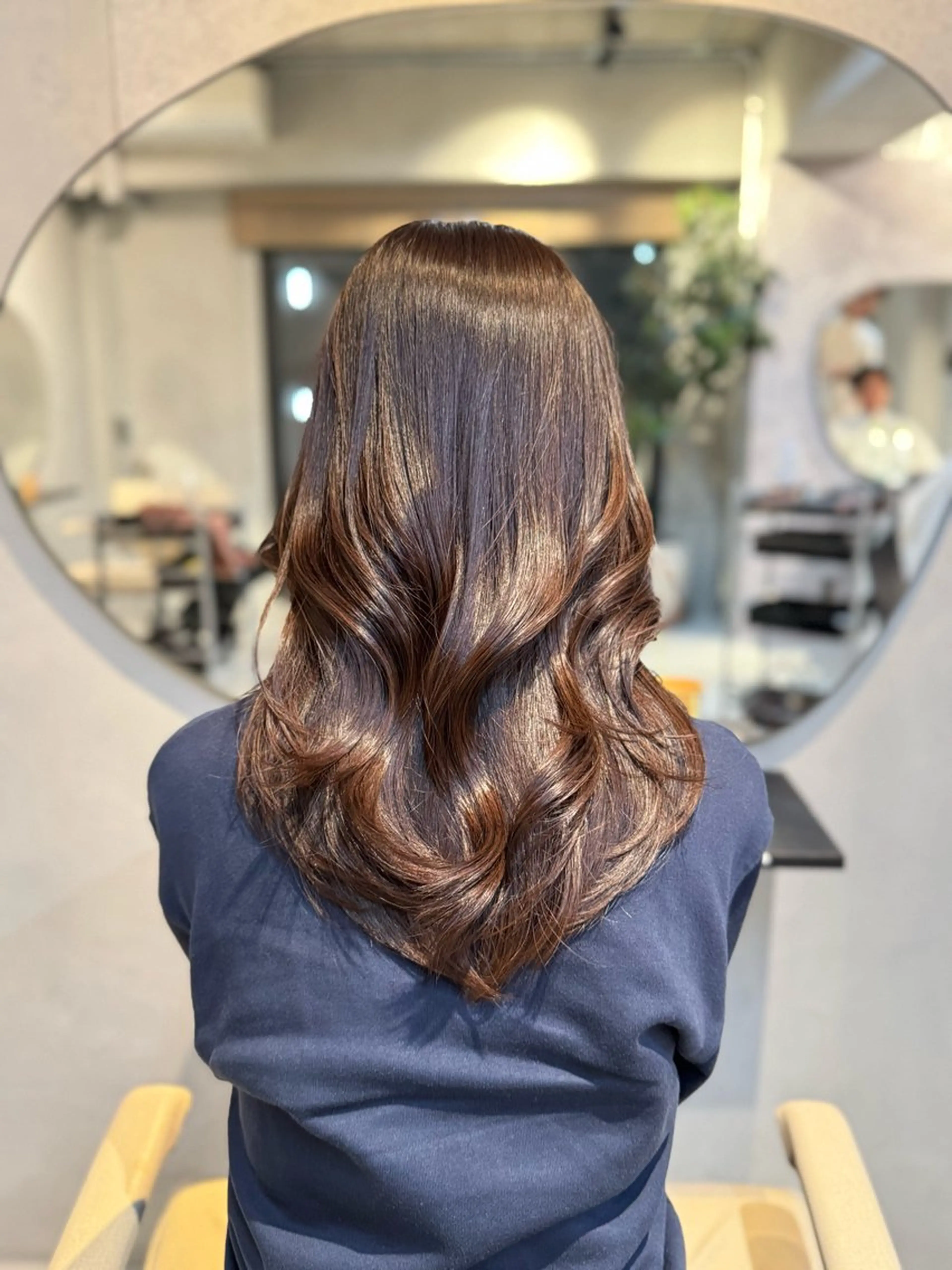 セミロング LENORA所属・韓国風特化/透明感 カラー/ゆうり🏐のヘアスタイル