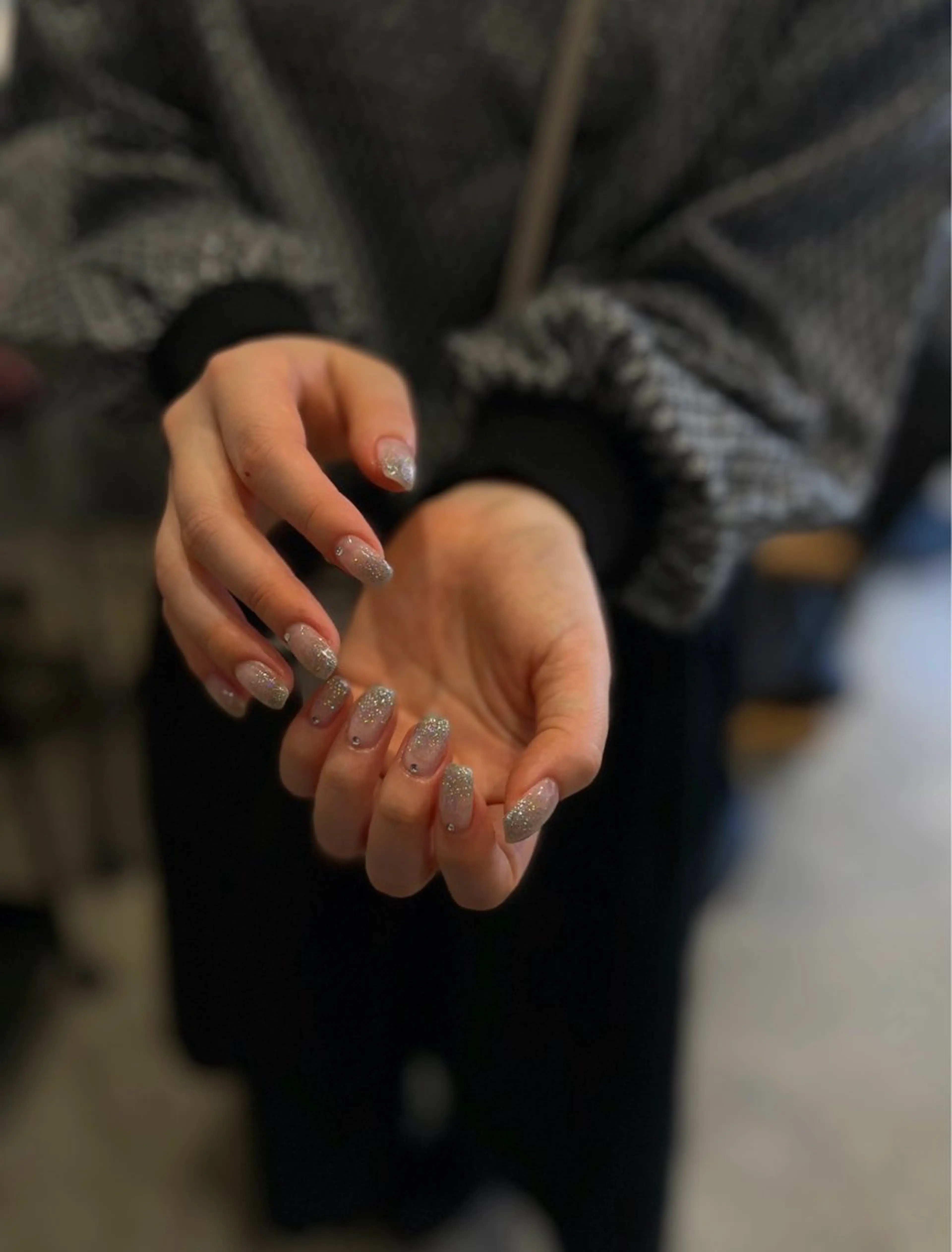 ネイル グラデーション EARTH笛吹店 ハルナのネイルデザイン