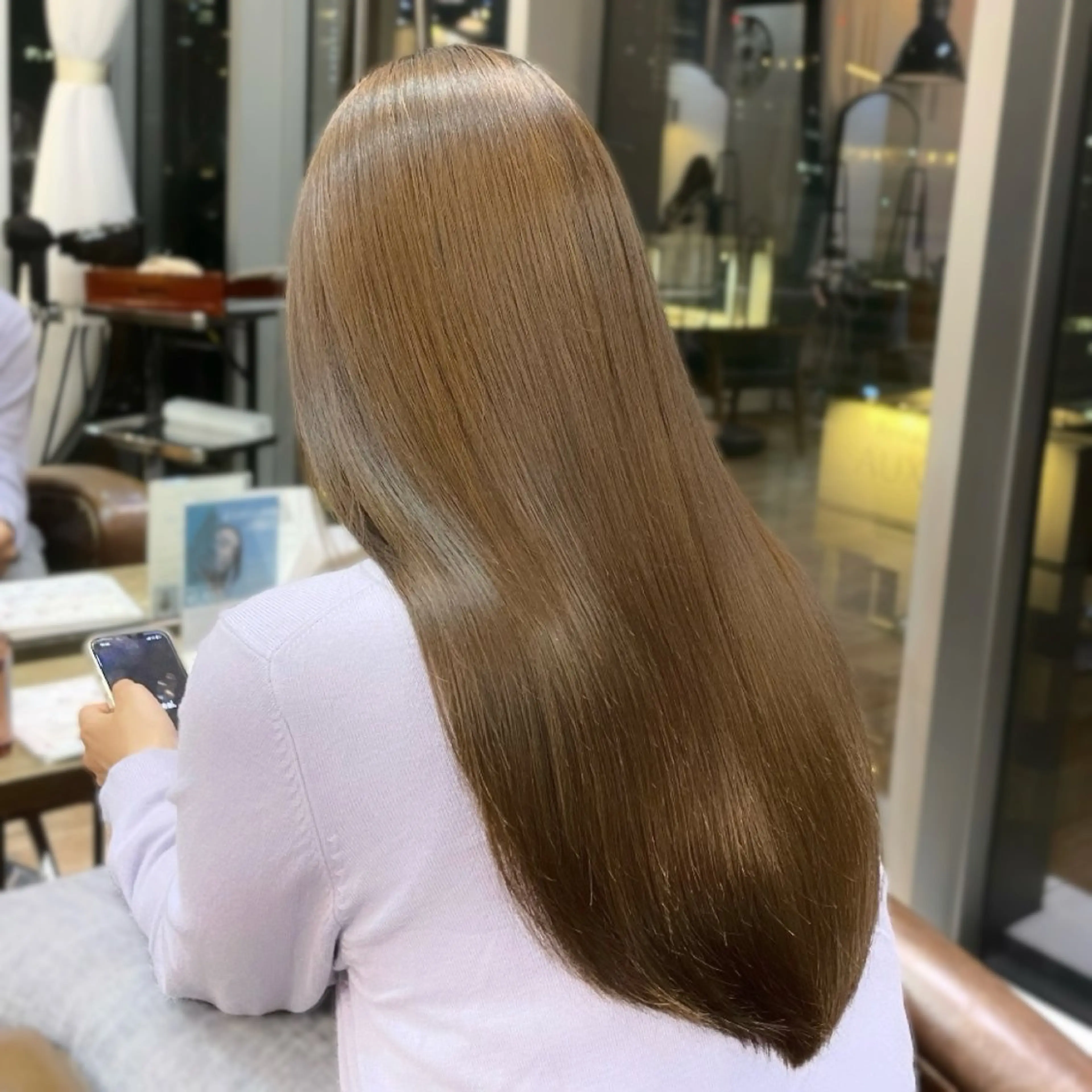 透明感たっぷり♡ブリーチなしダブルカラー(土曜日不可🙇🏻♀️)の写真