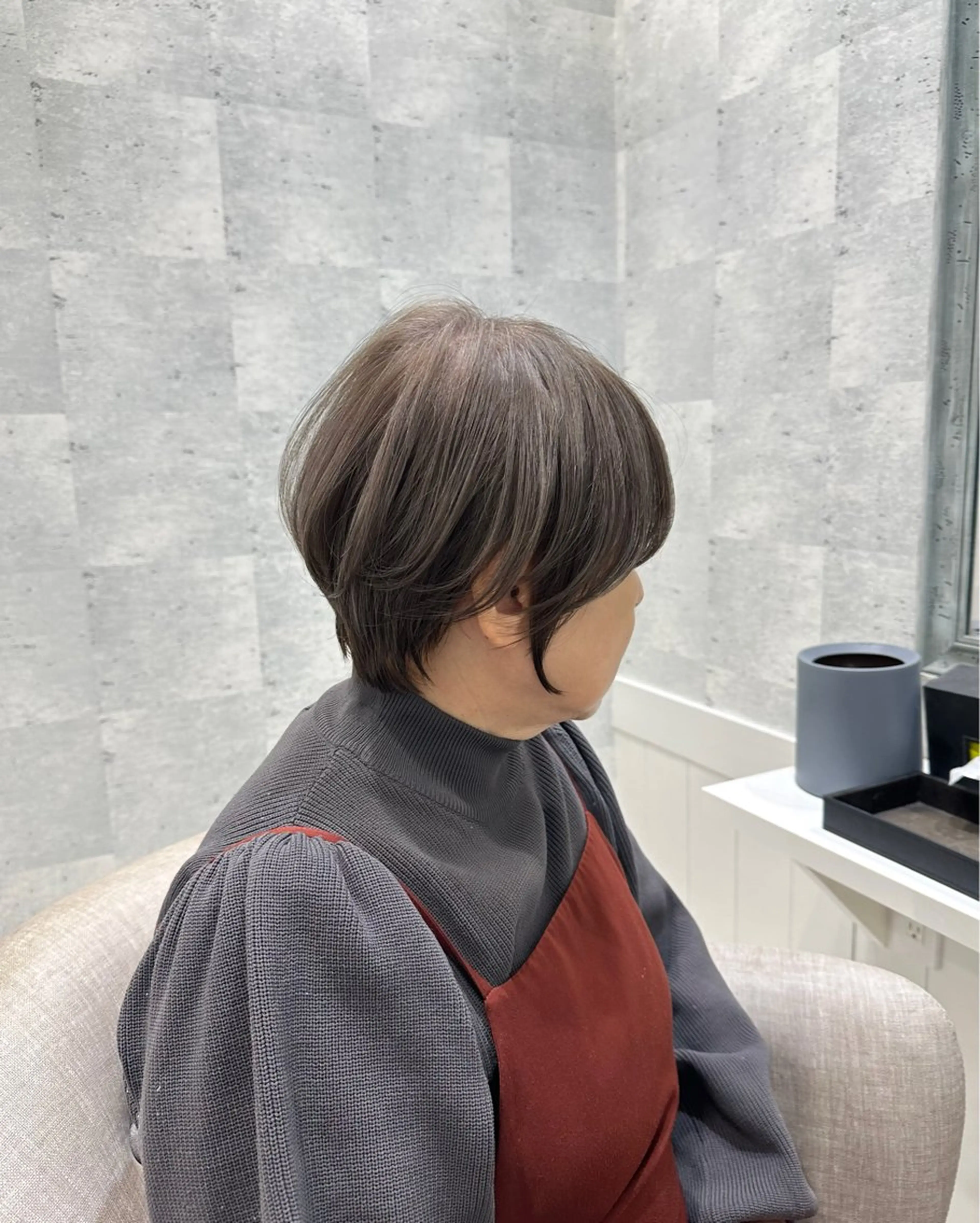 ショート カラー カット ヘアカラー トリートメント 西山 将太のヘアスタイル