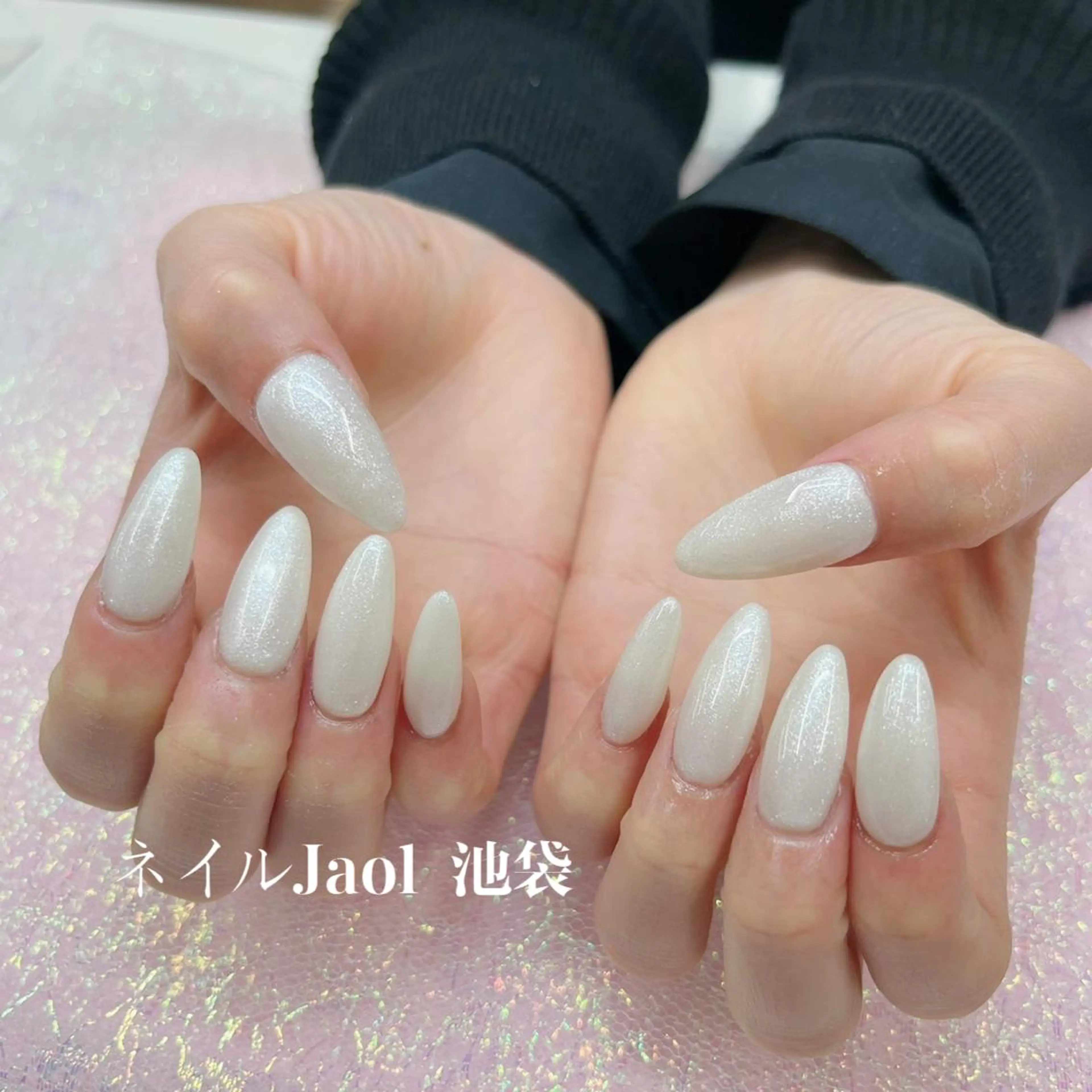 ロング ハンドネイル ネイルJaol 池袋のネイルデザイン