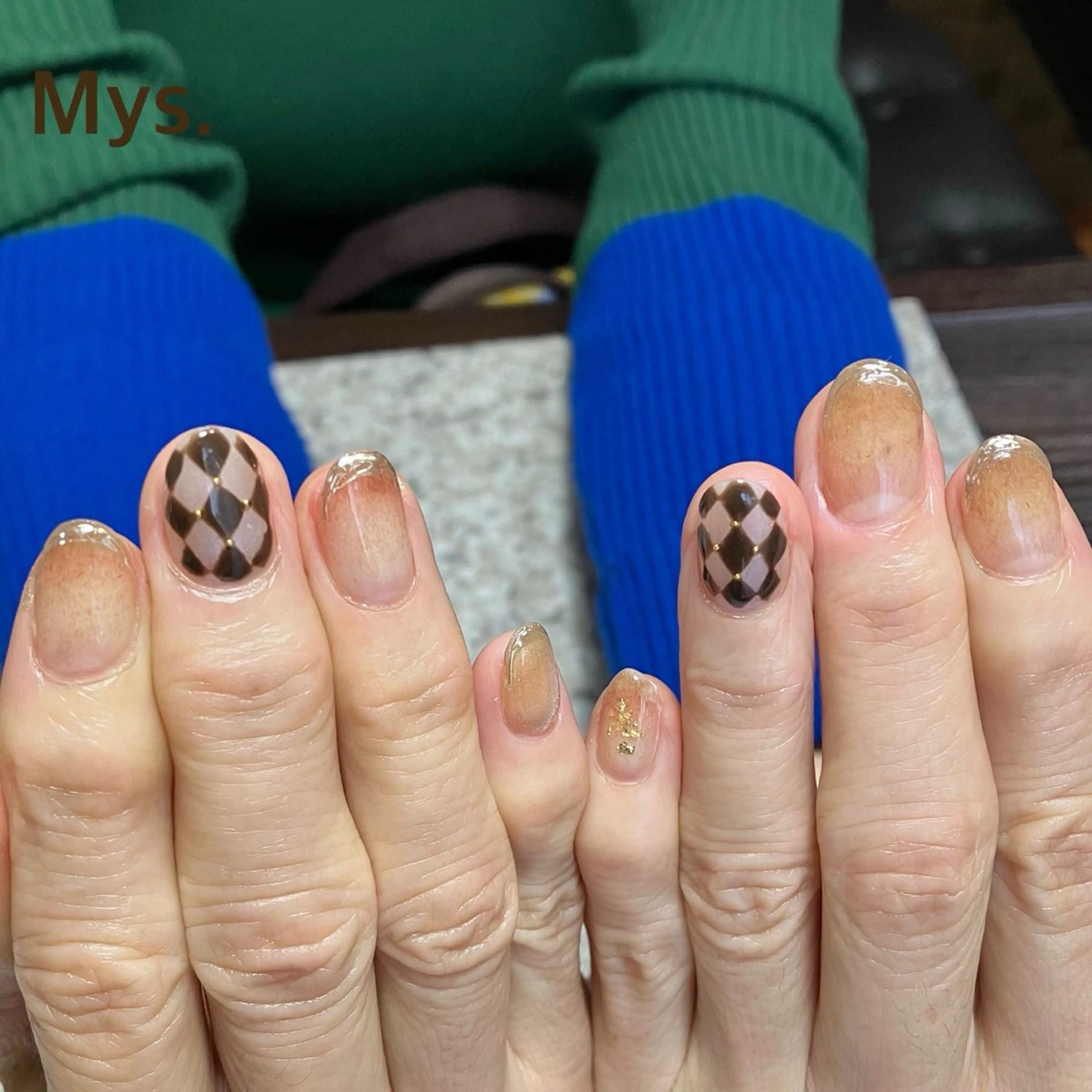 ネイル ハンドネイル Mys. 三上紗紀のネイルデザイン