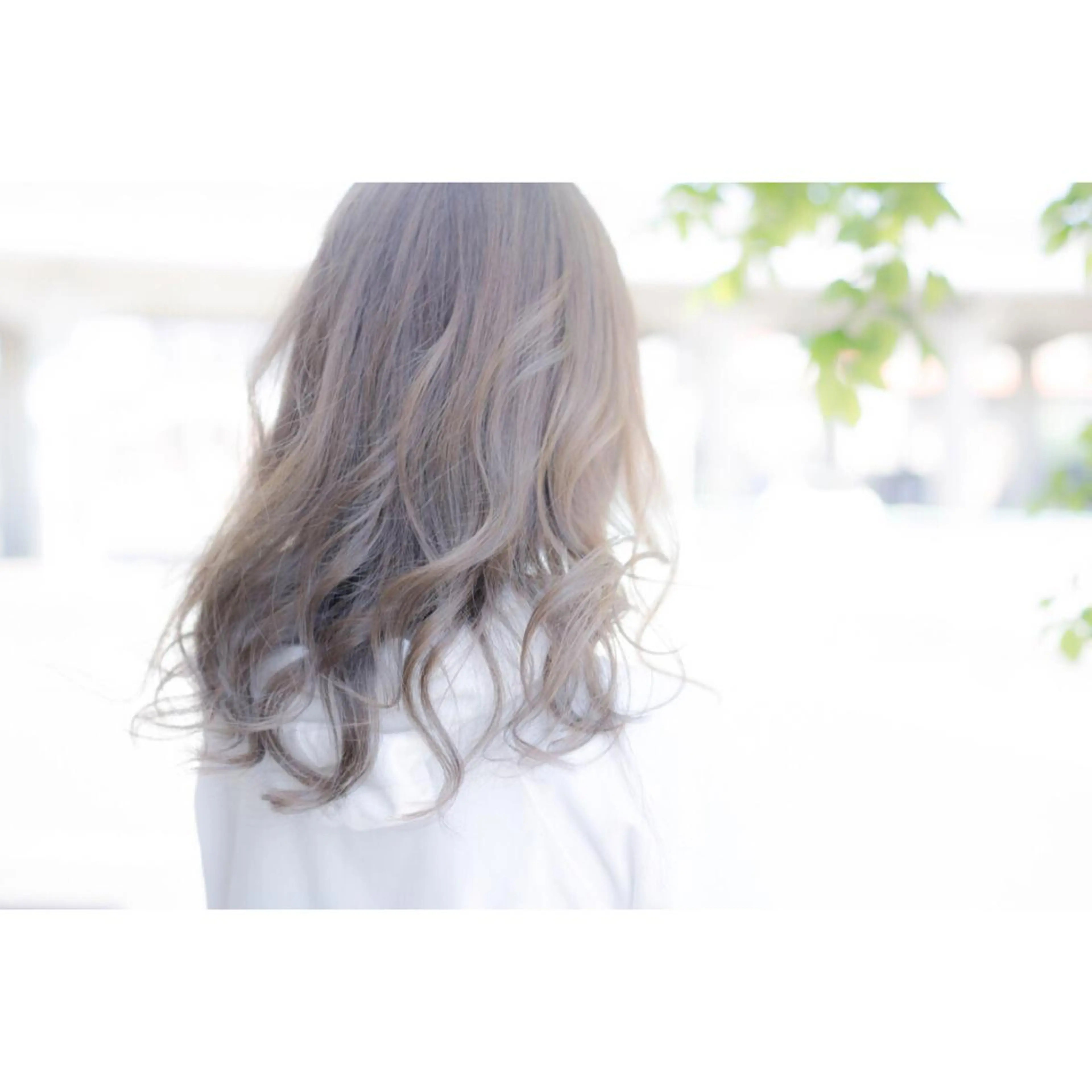 ミディアム カラー ブリーチ 透明感カラー ブリーチなしカラー 圧倒的なクォリティ✨ waku 岡崎店のヘアスタイル