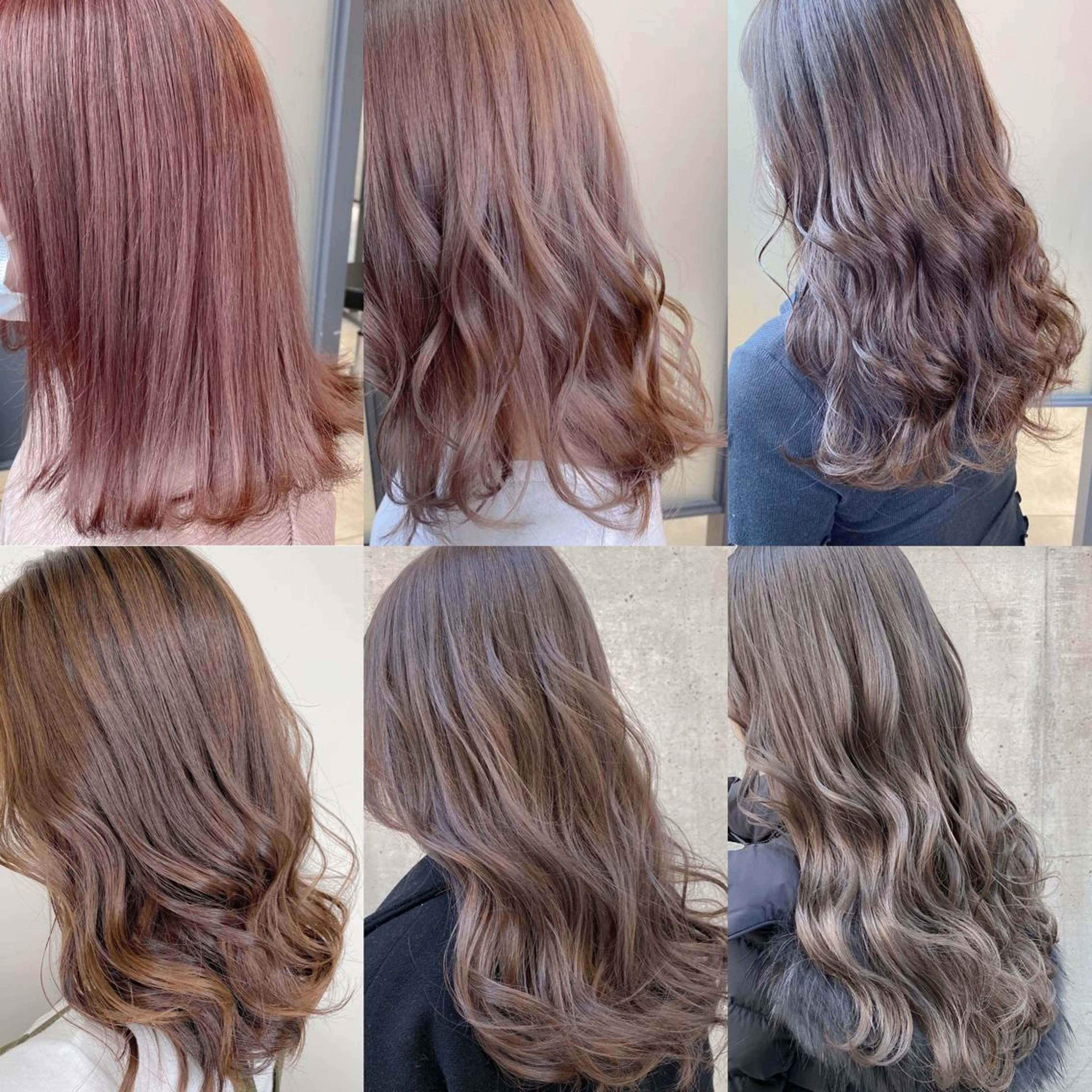 セミロング カラー ブリーチ 透明感カラー 【透明感、艶髪】西村 有司のヘアスタイル