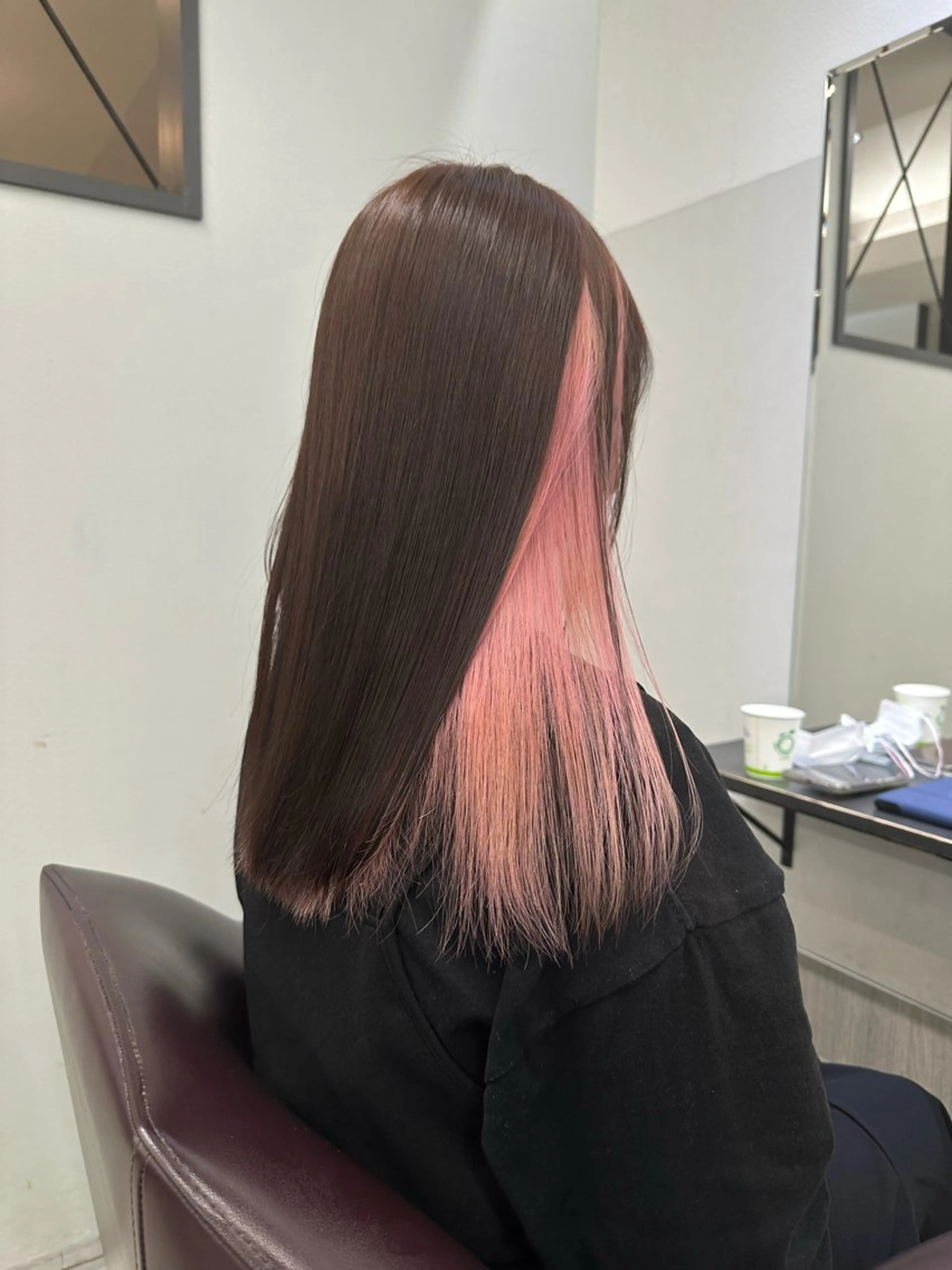 ミディアム カラー 天神大名/ブリーチ 鶴岡和幸/ハイトーンのヘアスタイル