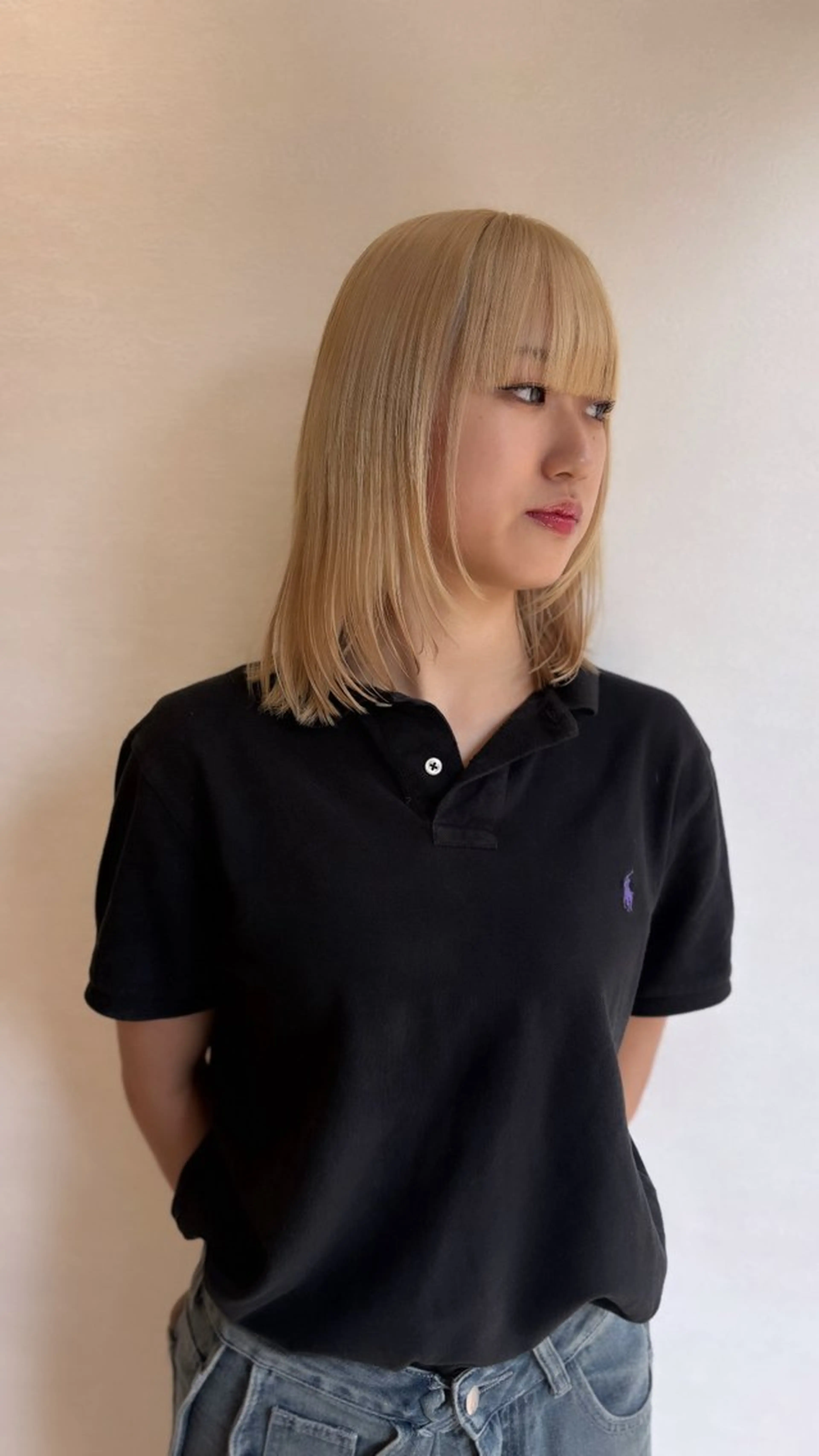 ミディアム そうや 🐺のヘアスタイル