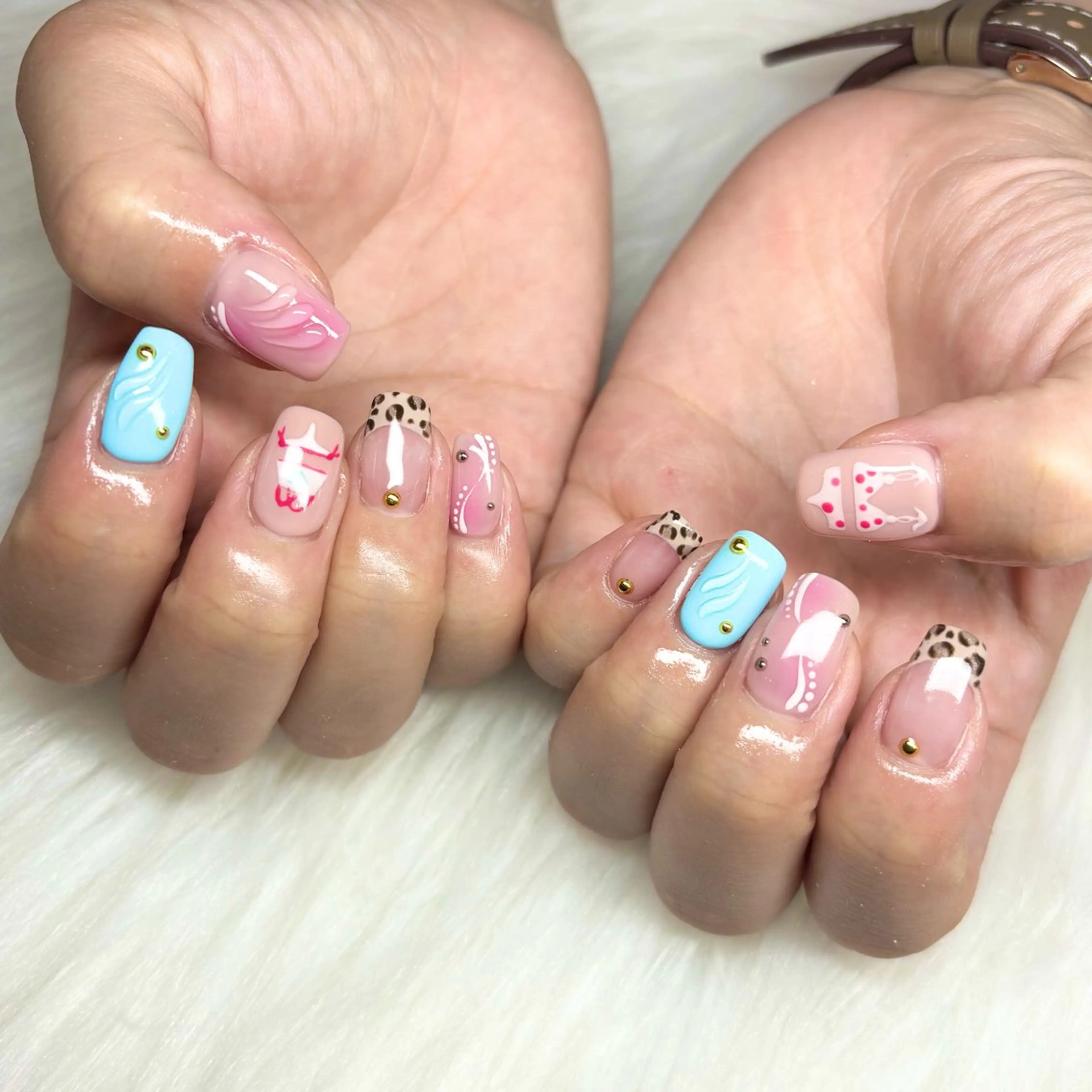 ネイル 持ち込み 鈴木 華乃のネイルデザイン