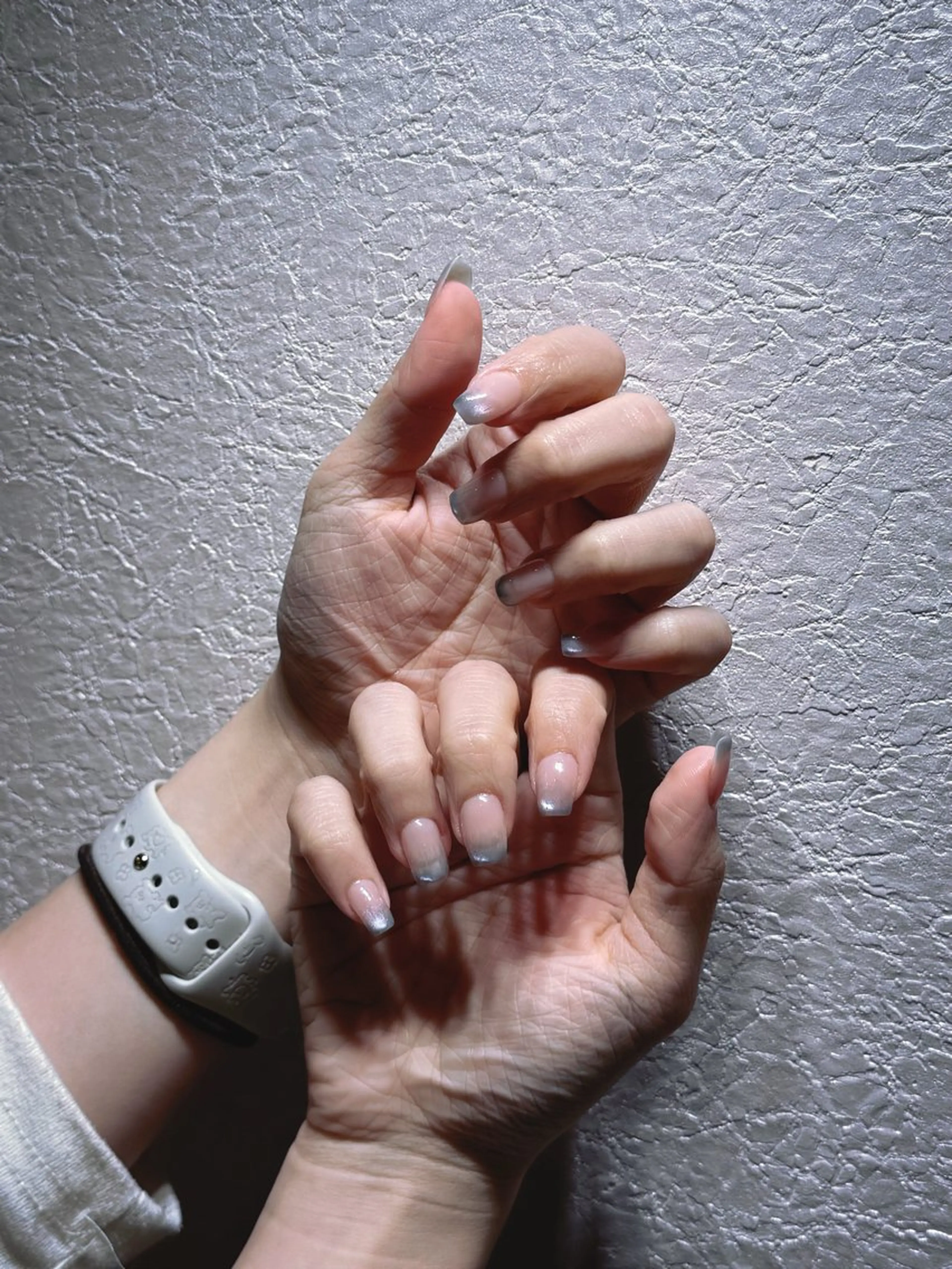 ネイル アートネイル フットネイル ジェルネイル ハート マグネットネイル Babarla Nailのネイルデザイン