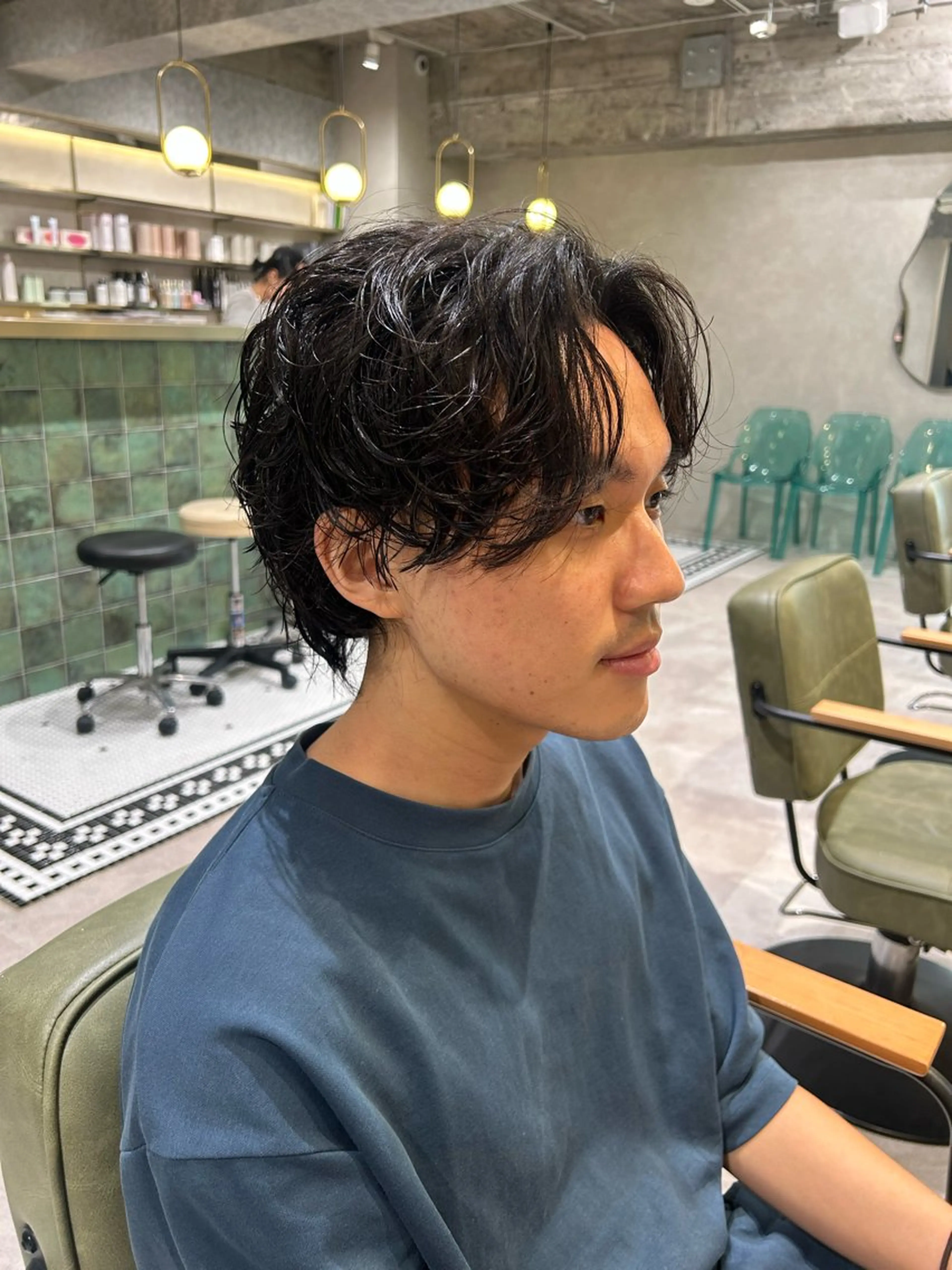 メンズ カット パーマ トレンドカット/ メンズ/パーマゆめのヘアスタイル