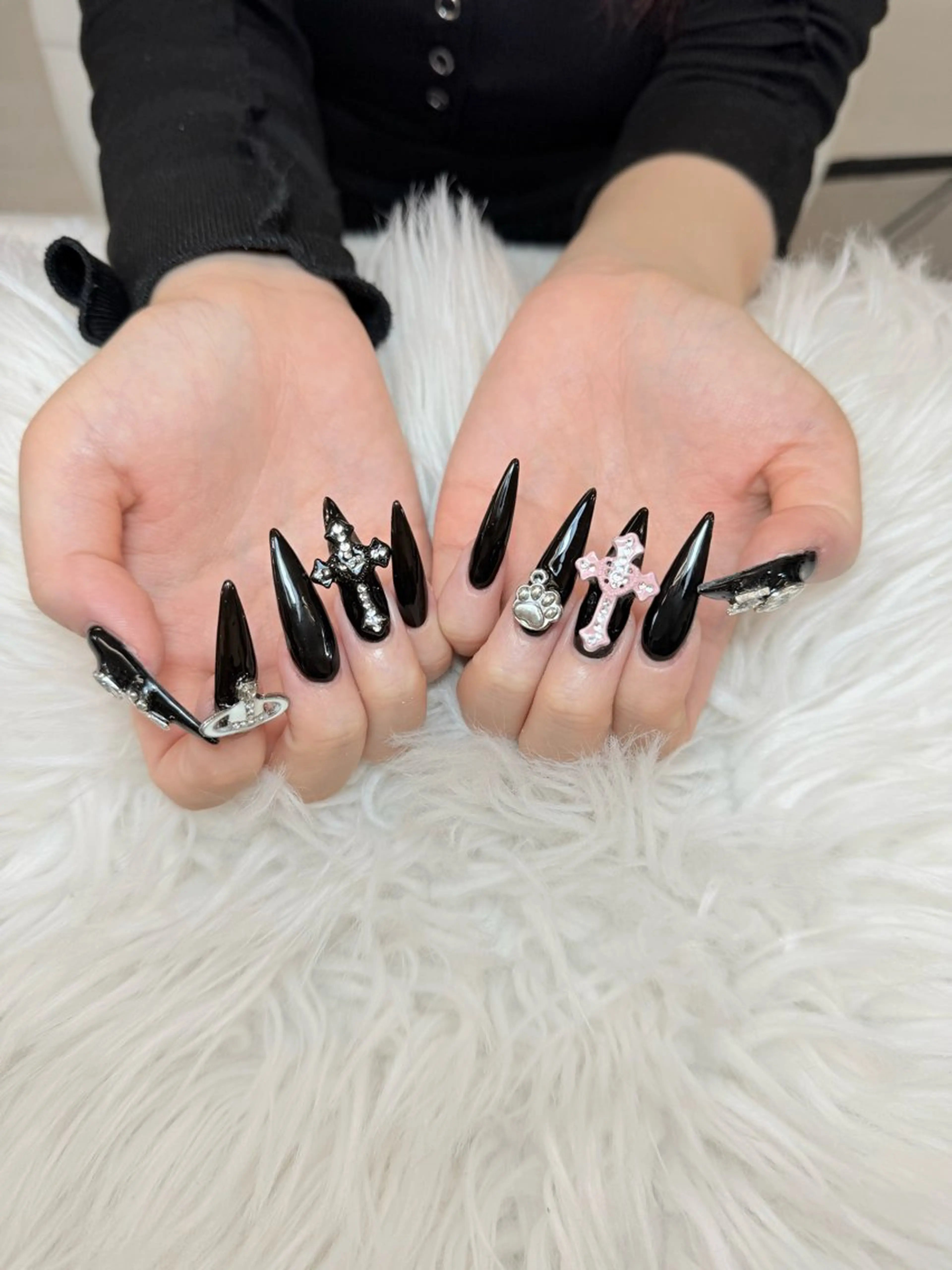 ネイル ハンドネイル ANH ゴテゴテネイルサロンのネイルデザイン