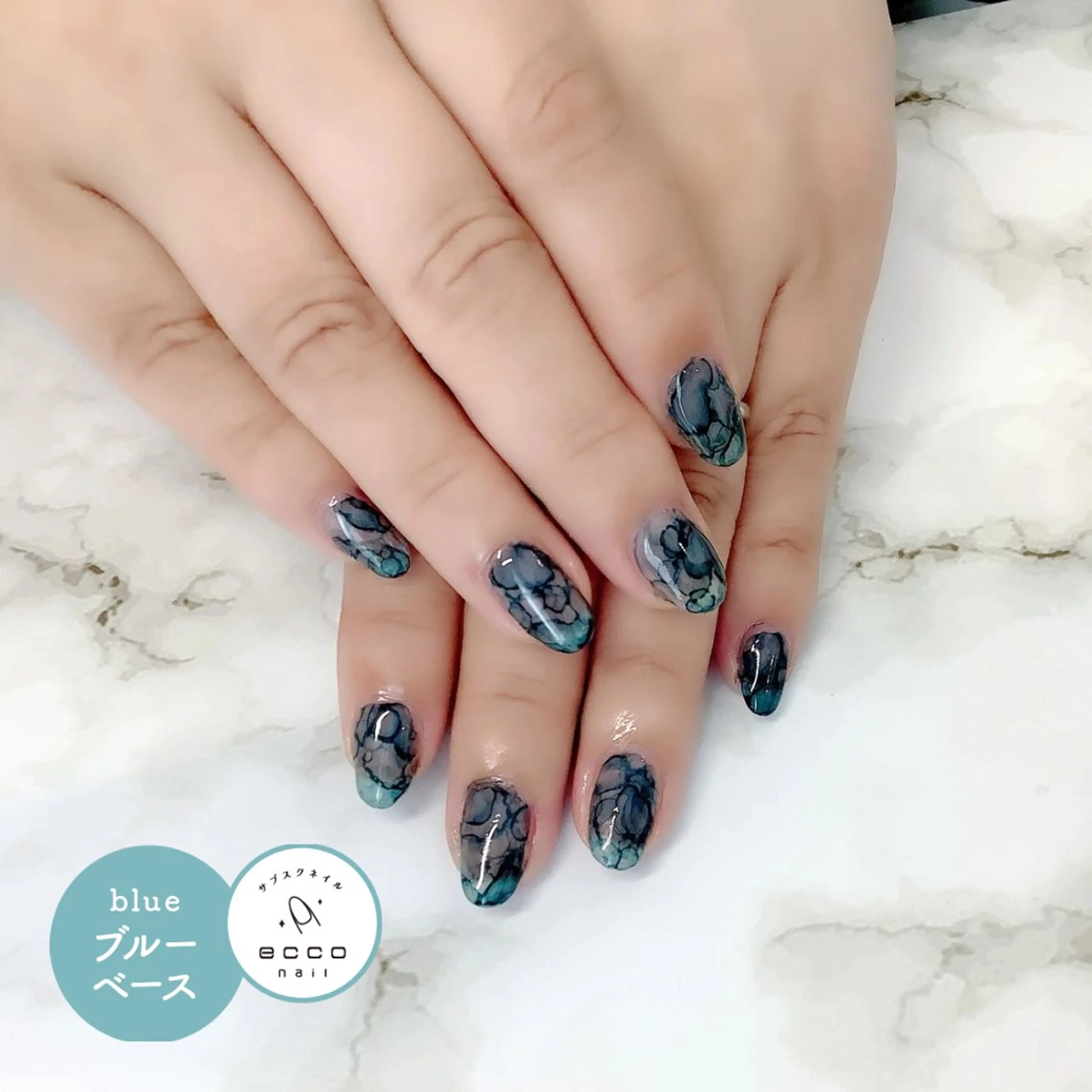 ネイル ハンドネイル eccoネイル千早 Nanakoのネイルデザイン