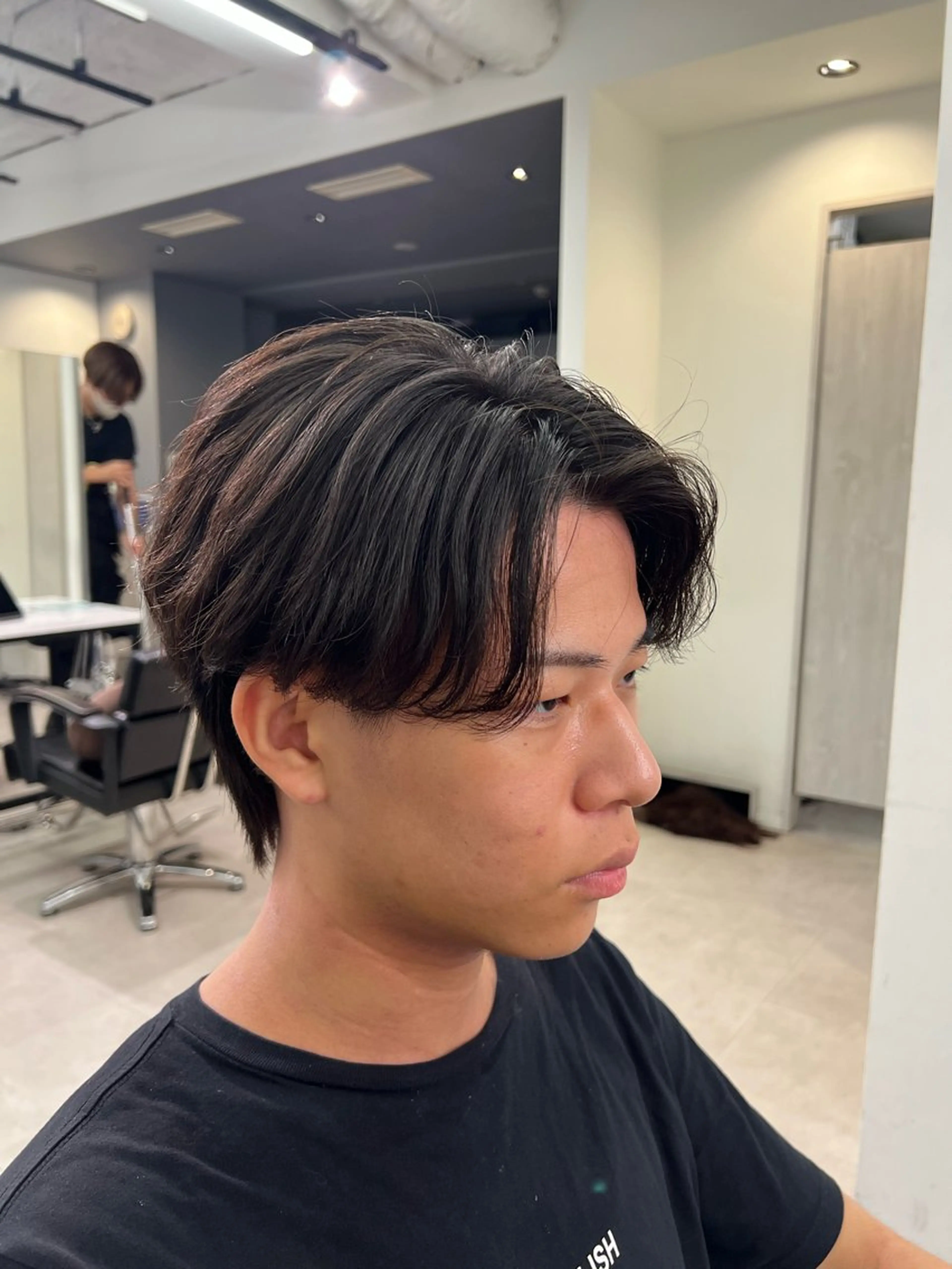 パーマ メンズ kei/透明感カラー /縮毛矯正/メンズのヘアスタイル