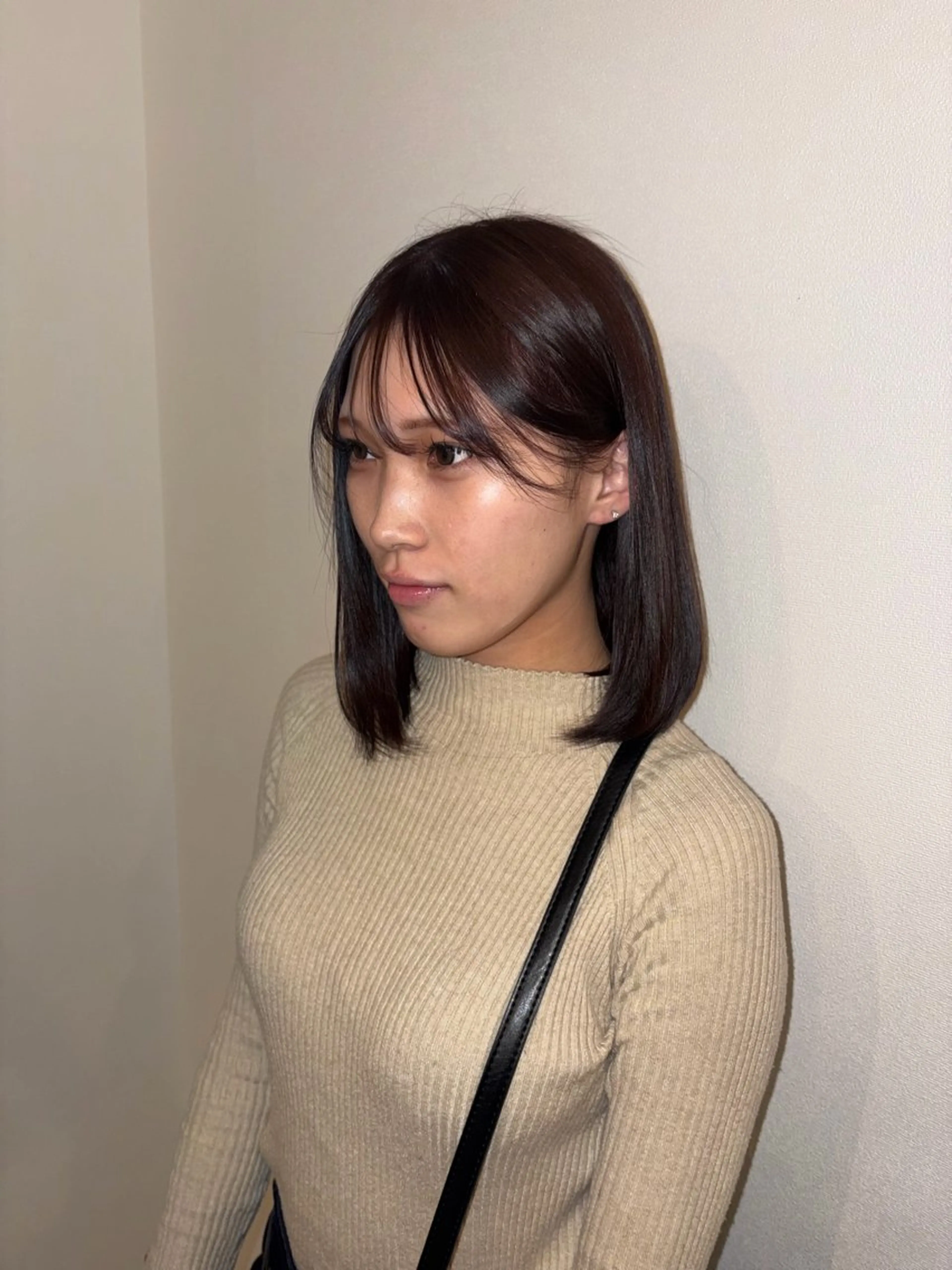 ミディアム ヘアカラー トリートメント 村松 音歩のヘアスタイル