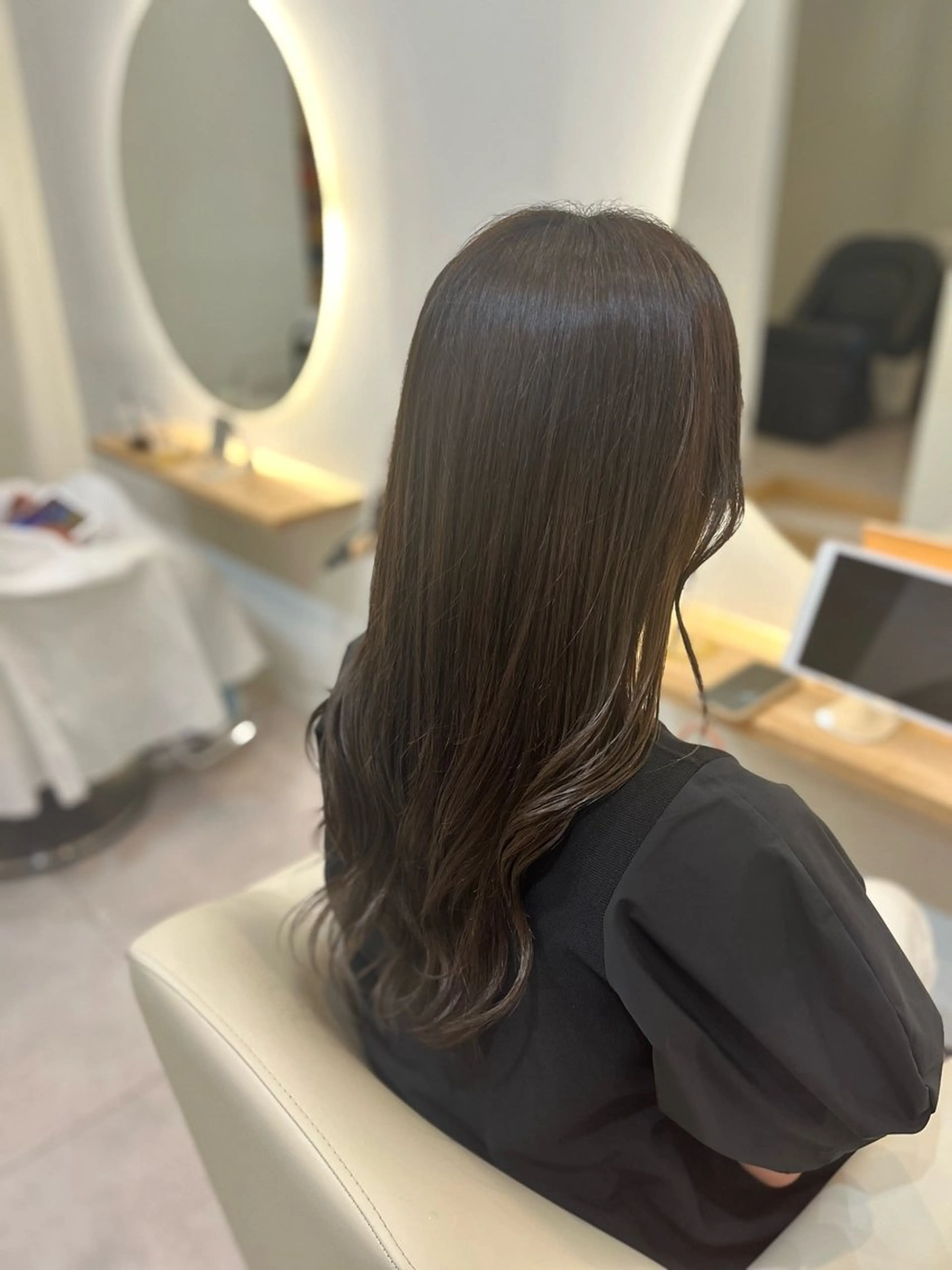 似合わせカット+艶カラー+トリートメントの写真