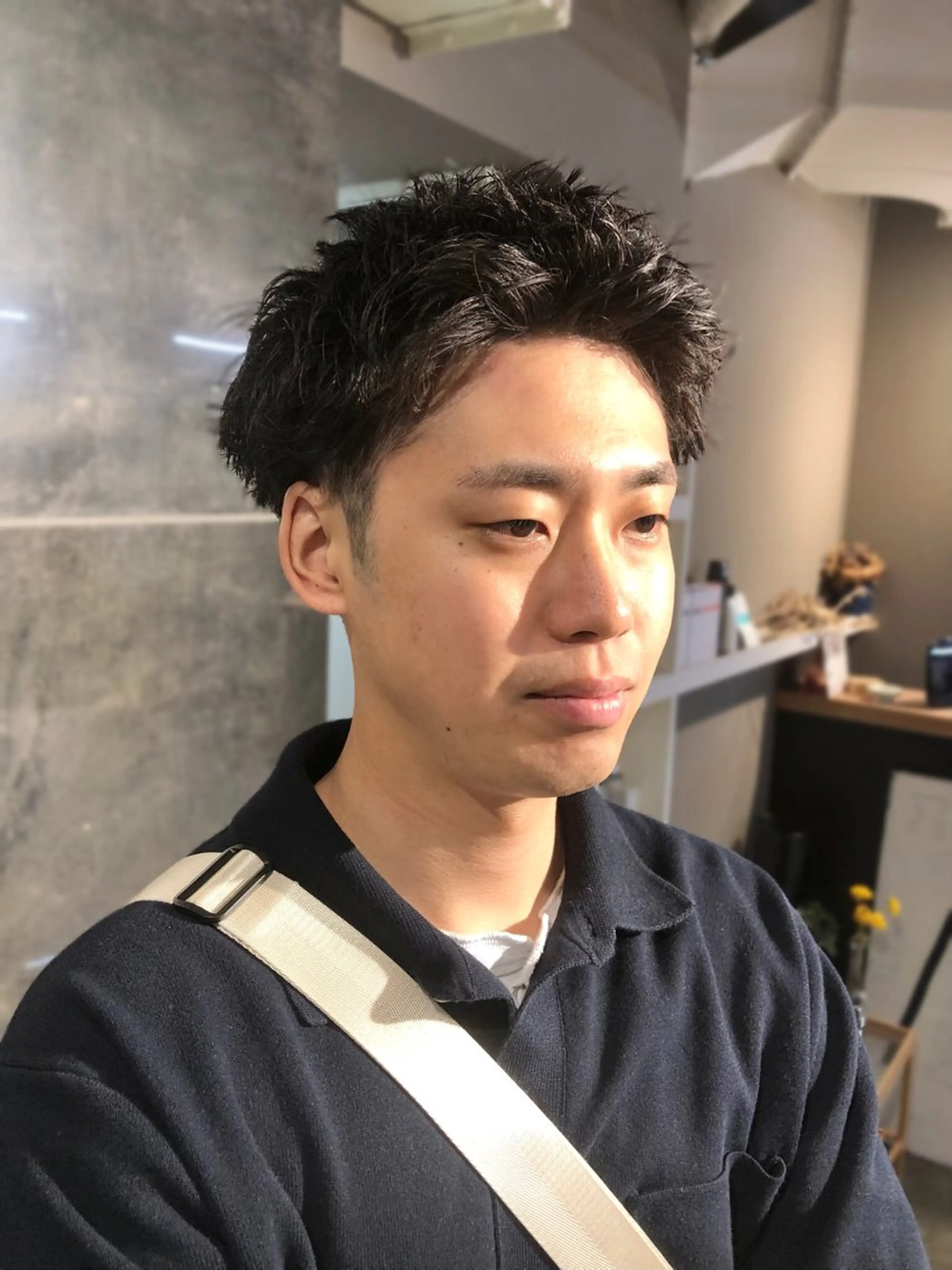 ヘアアレンジ メンズ カット トリートメント ヘアセット メンズ特化✂️栗原 侑也のヘアスタイル