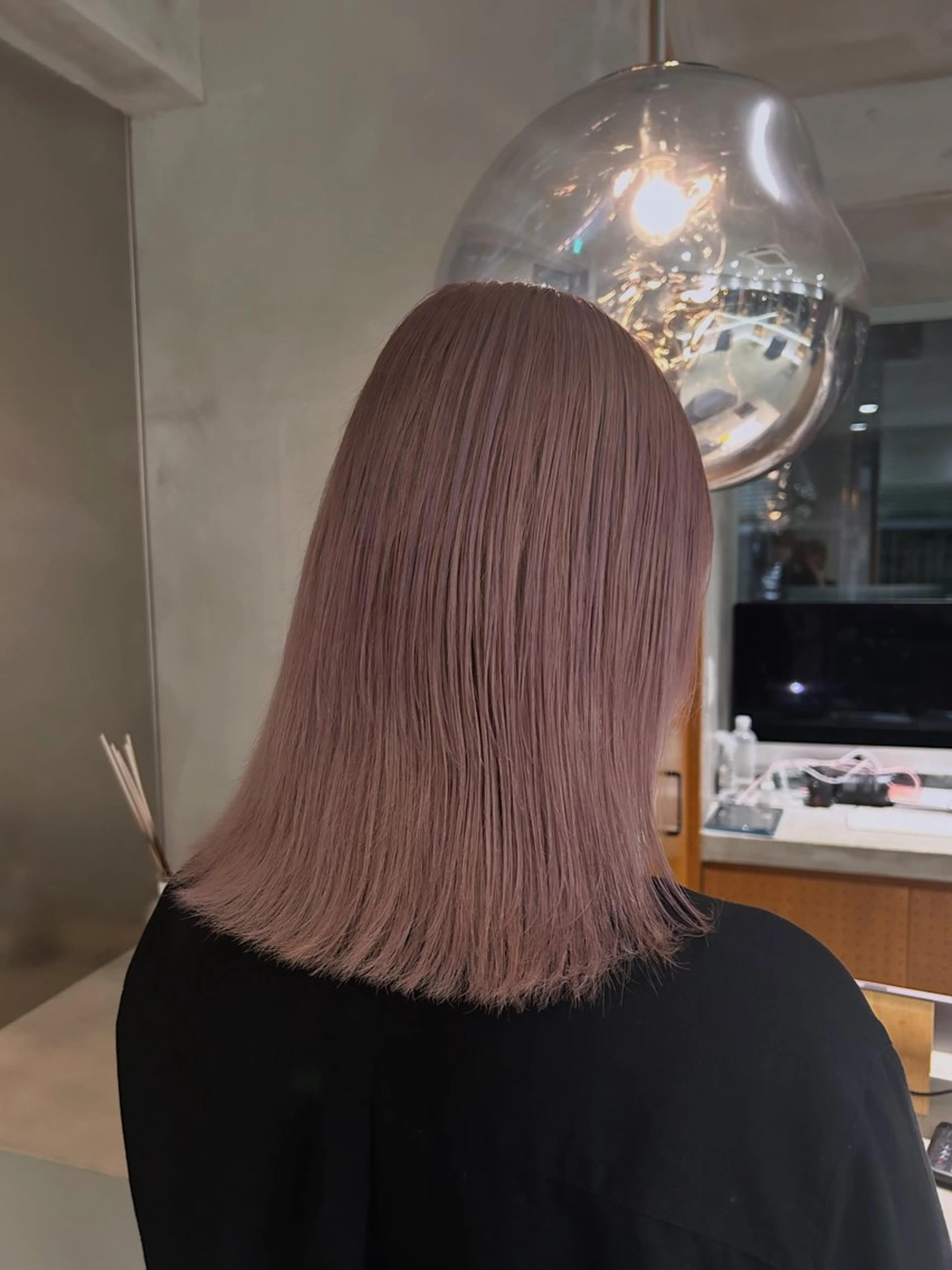 ミディアム カラー ブリーチ ・ nanokaのヘアスタイル