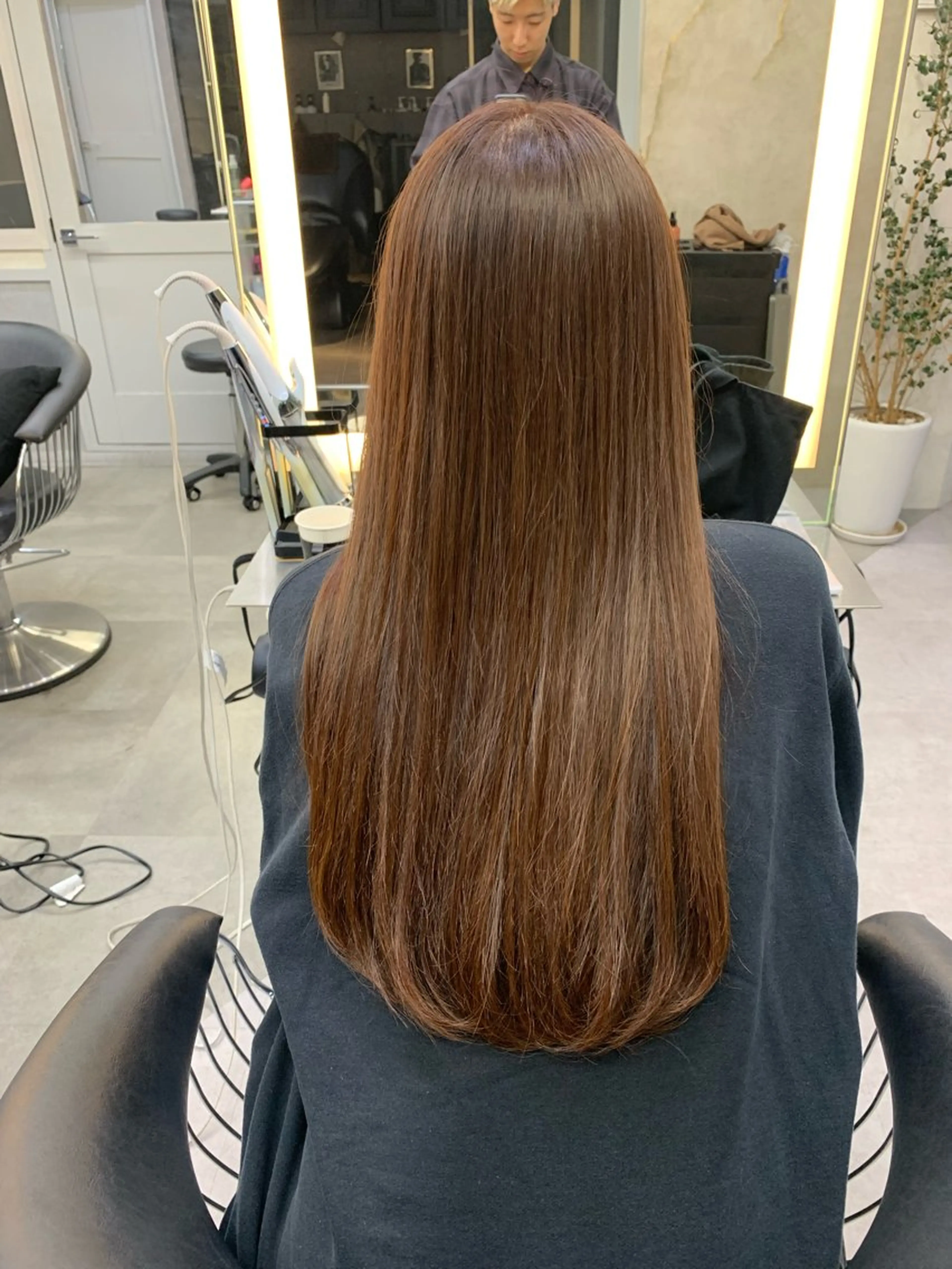 ロング カラー ウルフ/レイヤー/ ボブ/大石晴也🦋のヘアスタイル