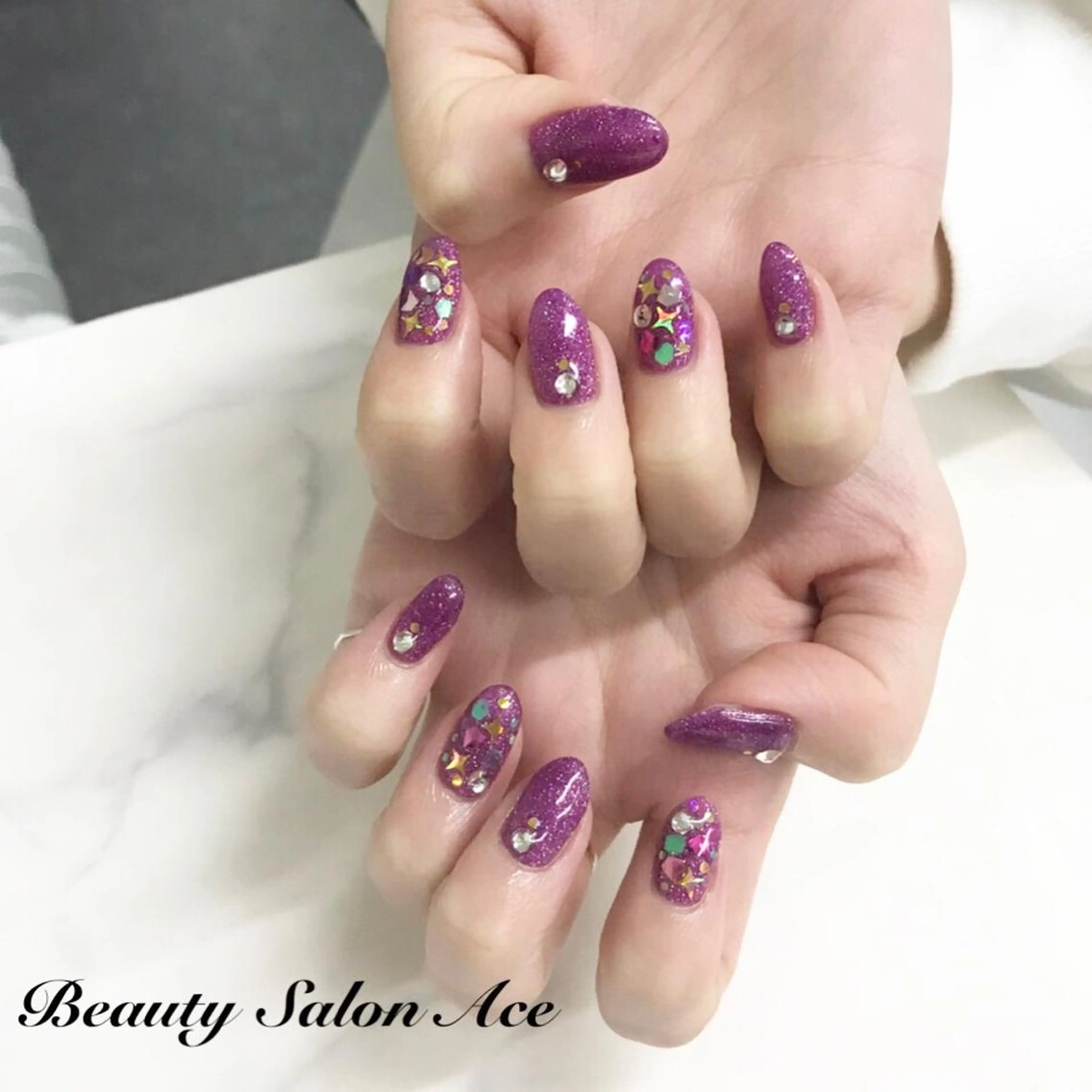 ネイル ハンドネイル ハンドケア 池袋フィルイン Ace♡Nailのネイルデザイン
