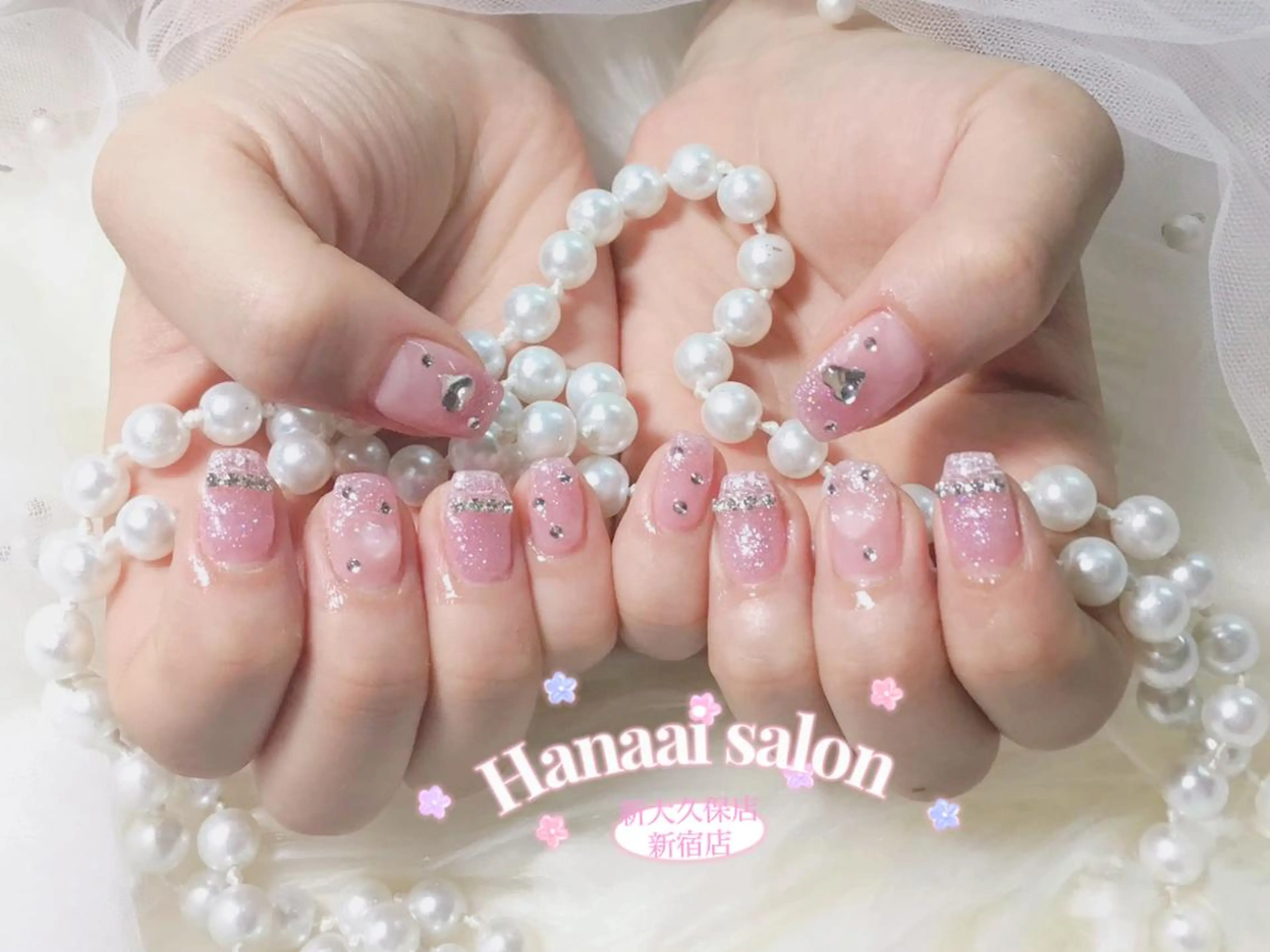 ネイル ハンドネイル Hanaai salon あまねのネイルデザイン