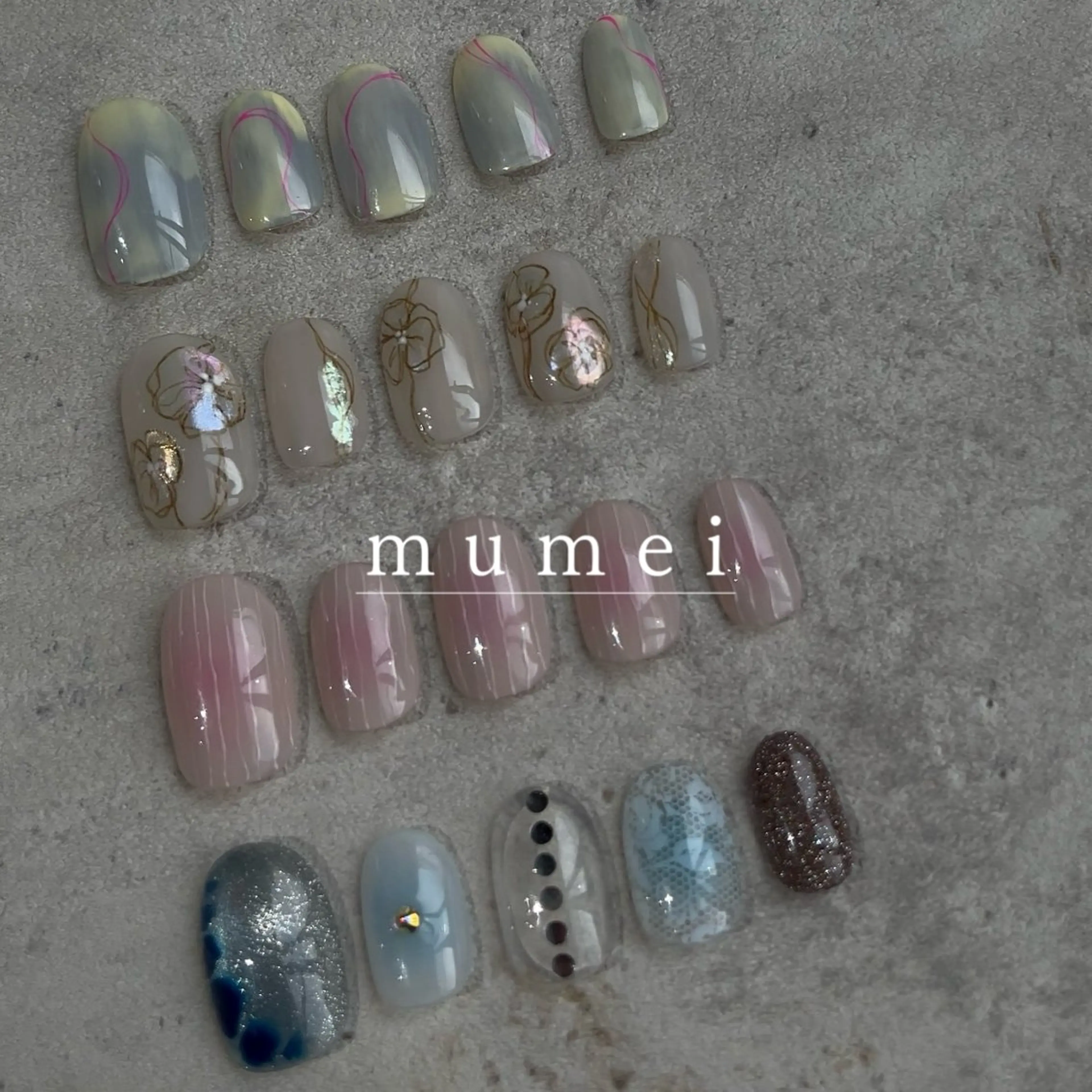 ネイル ハンドネイル mumei _ NATSUYOのネイルデザイン