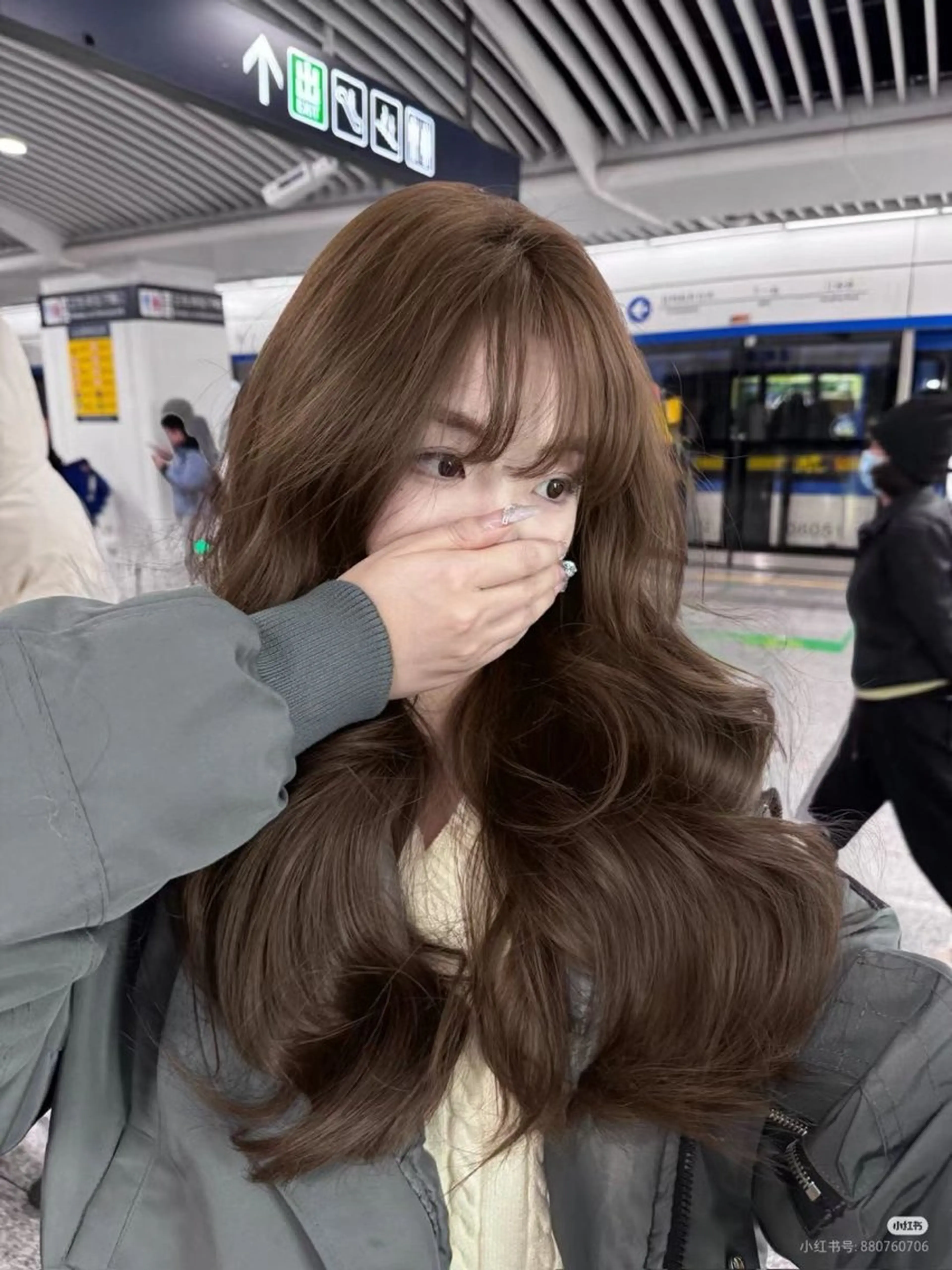 ロング カラー レイヤー/韓国❣️ 髪質改善/亘紘輝のヘアスタイル