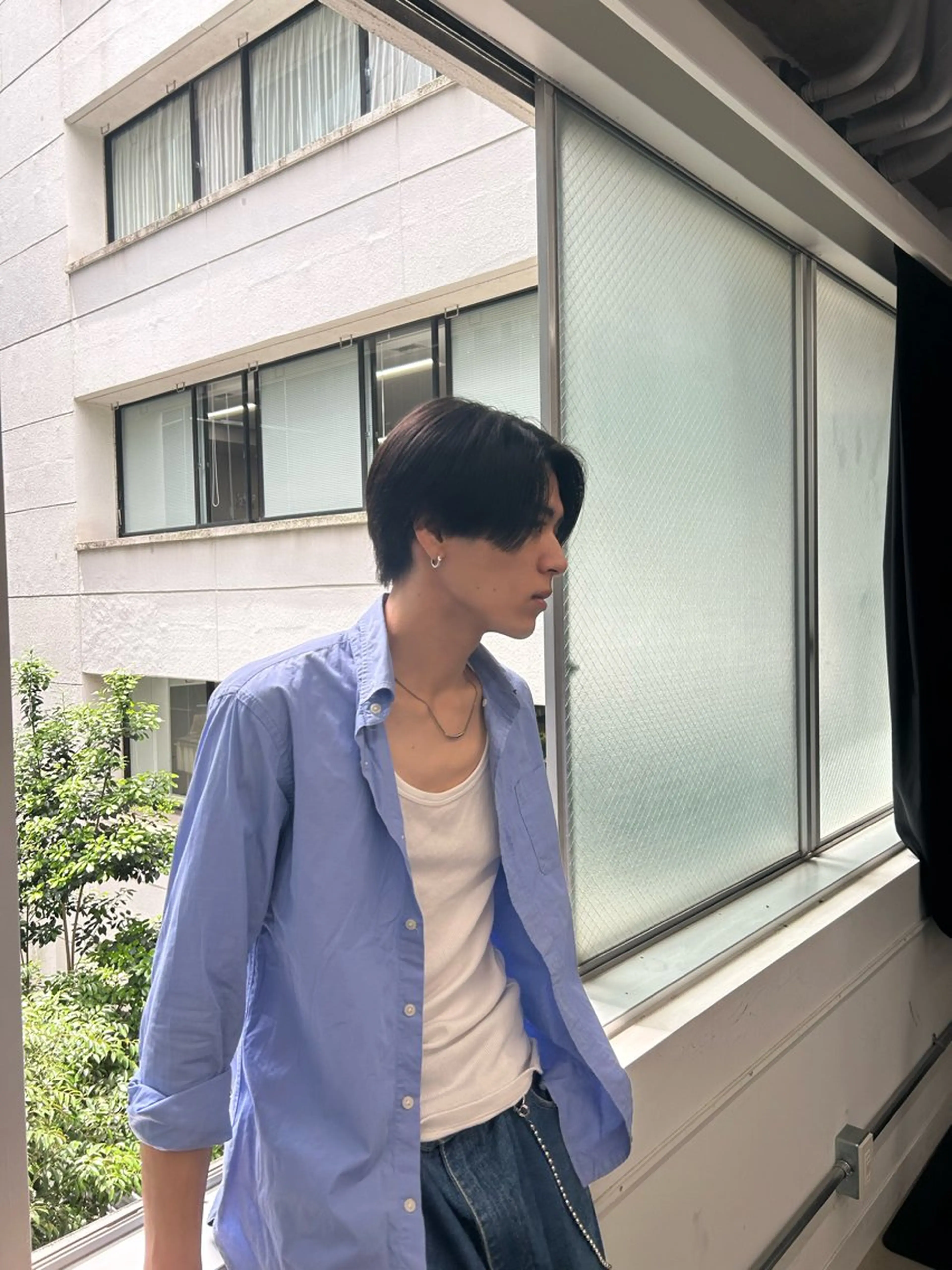 メンズ カット 佐藤 嶺のヘアスタイル