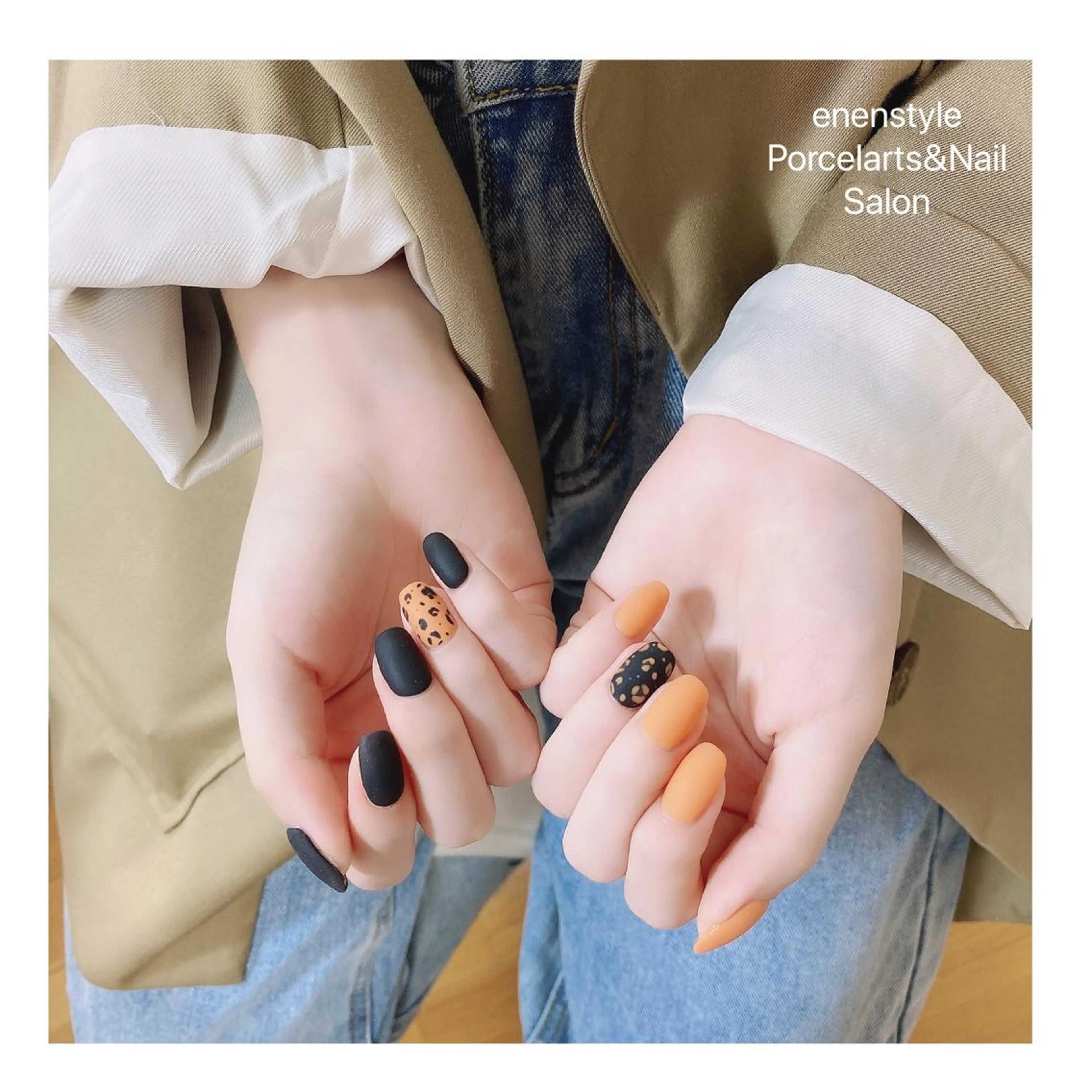 ミディアム ネイル ハンドネイル 👑enen style👑のネイルデザイン