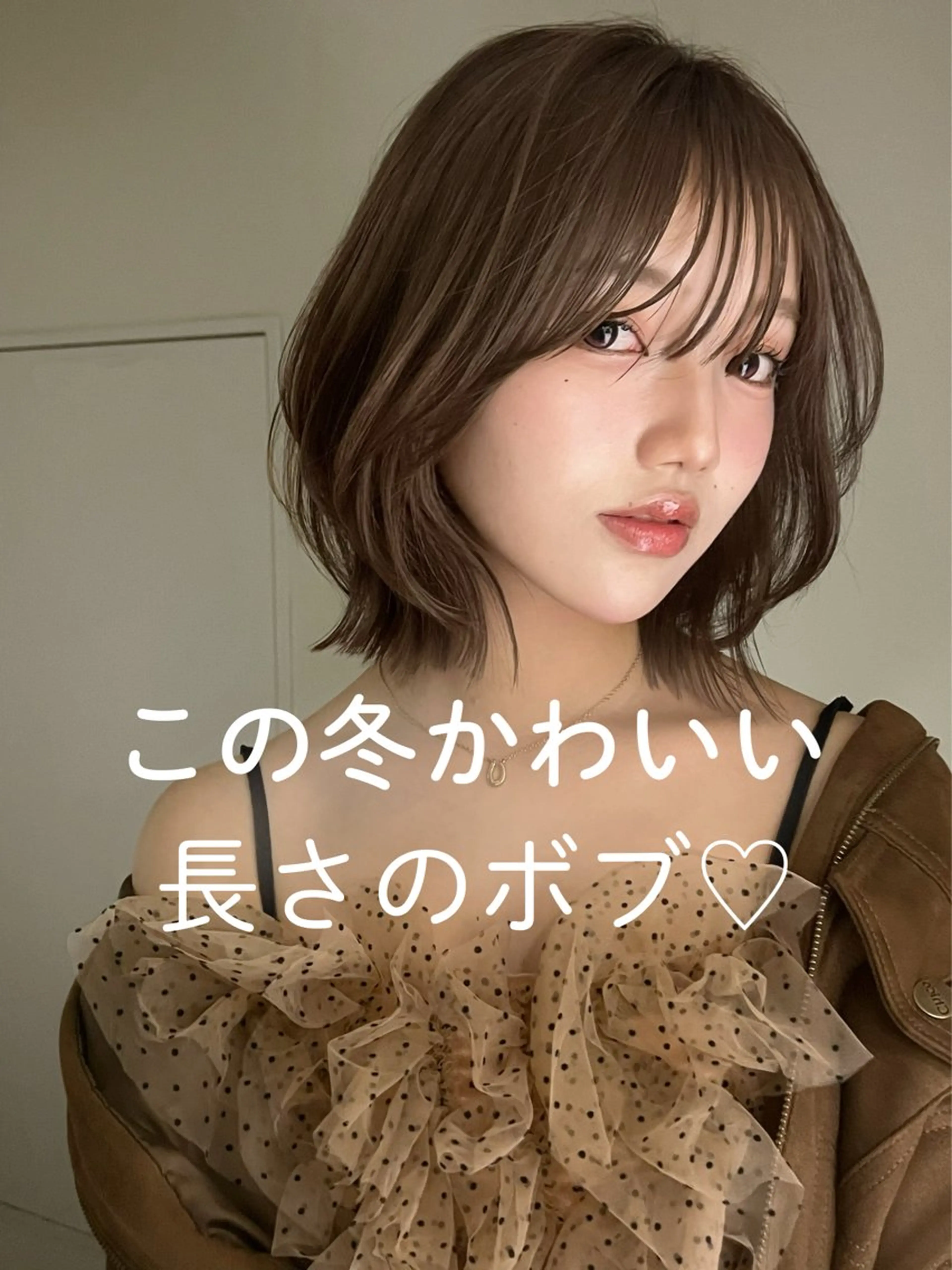 ショート 小顔ボブ jilblanカホのヘアスタイル
