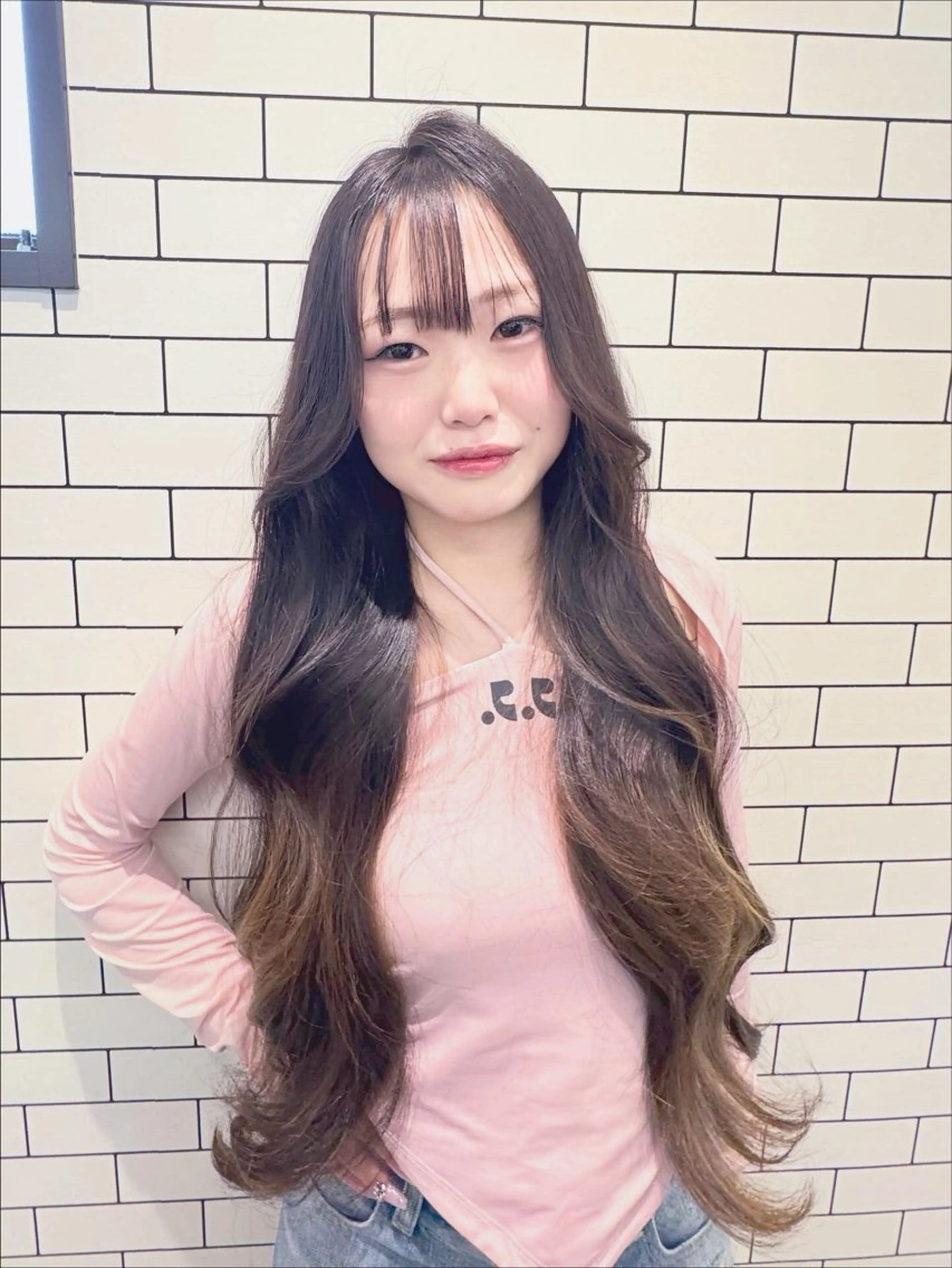 ロング ヘアアレンジ ヨシンモリ 韓国風ヘア ヘアセット 横浜/韓国/レイヤー カット/ユイナ🎀のヘアスタイル