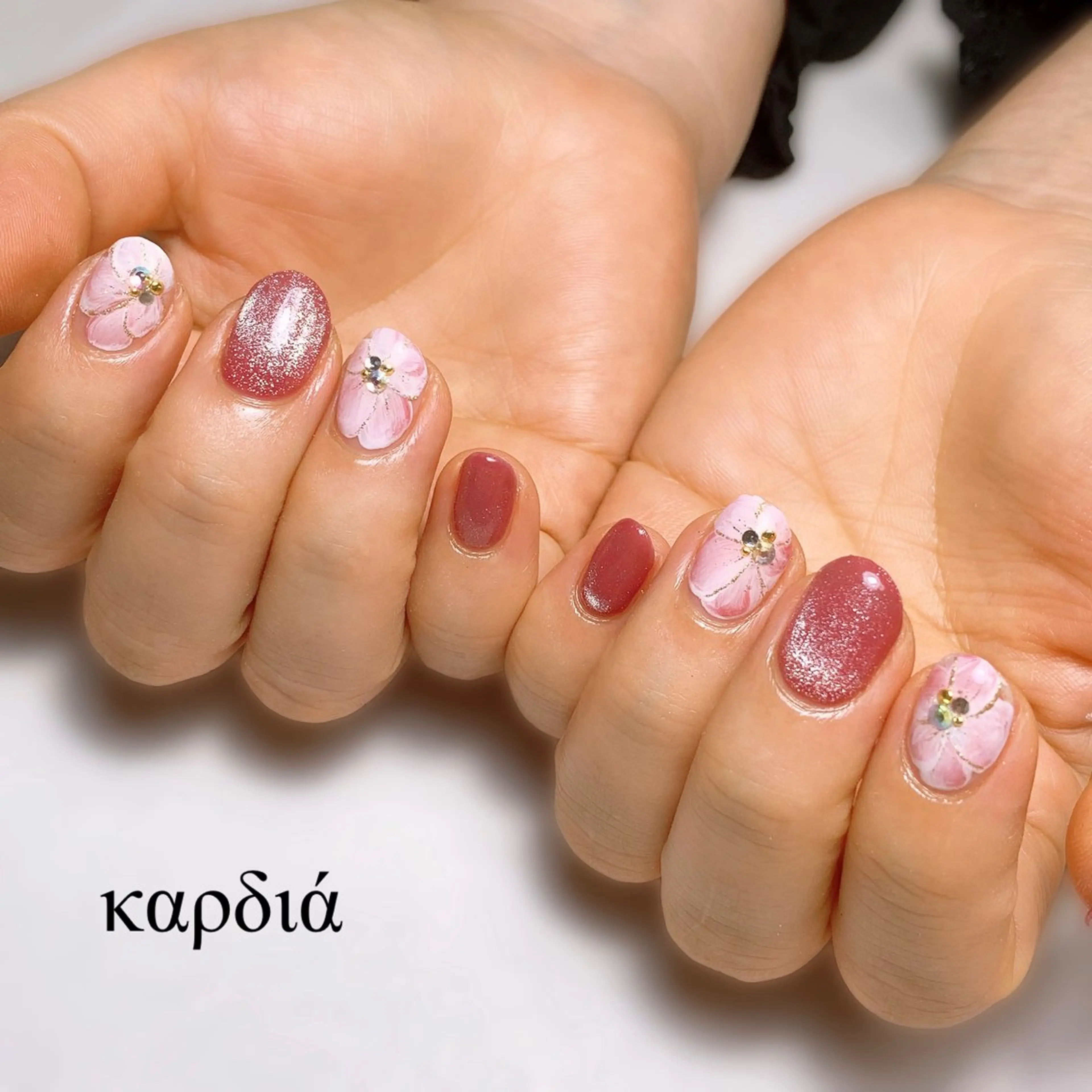 ネイル καρδιά -ｶﾙﾃﾞｨｱ-のネイルデザイン