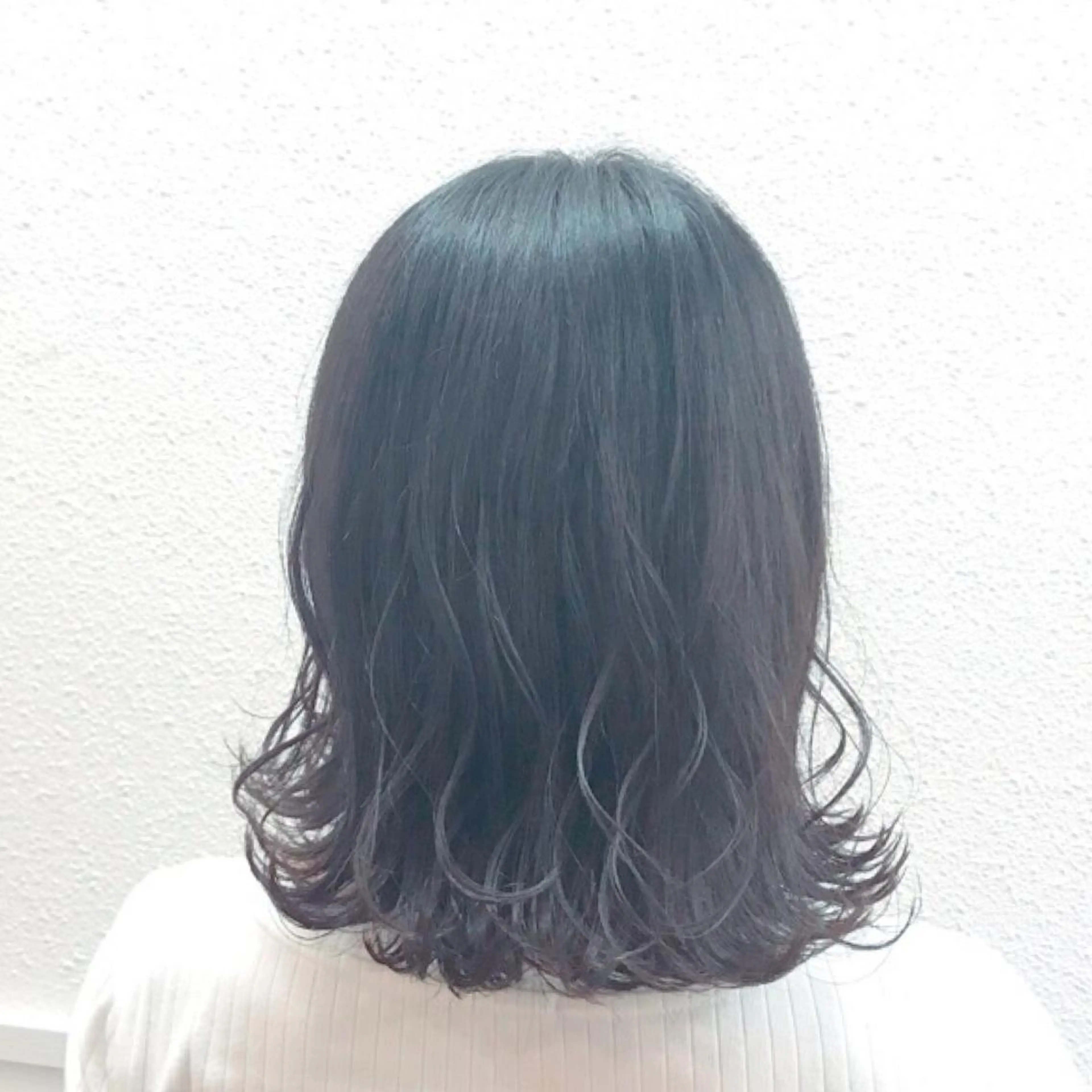 ミディアム 韓国　縮毛矯正 髪質改善　木村のヘアスタイル