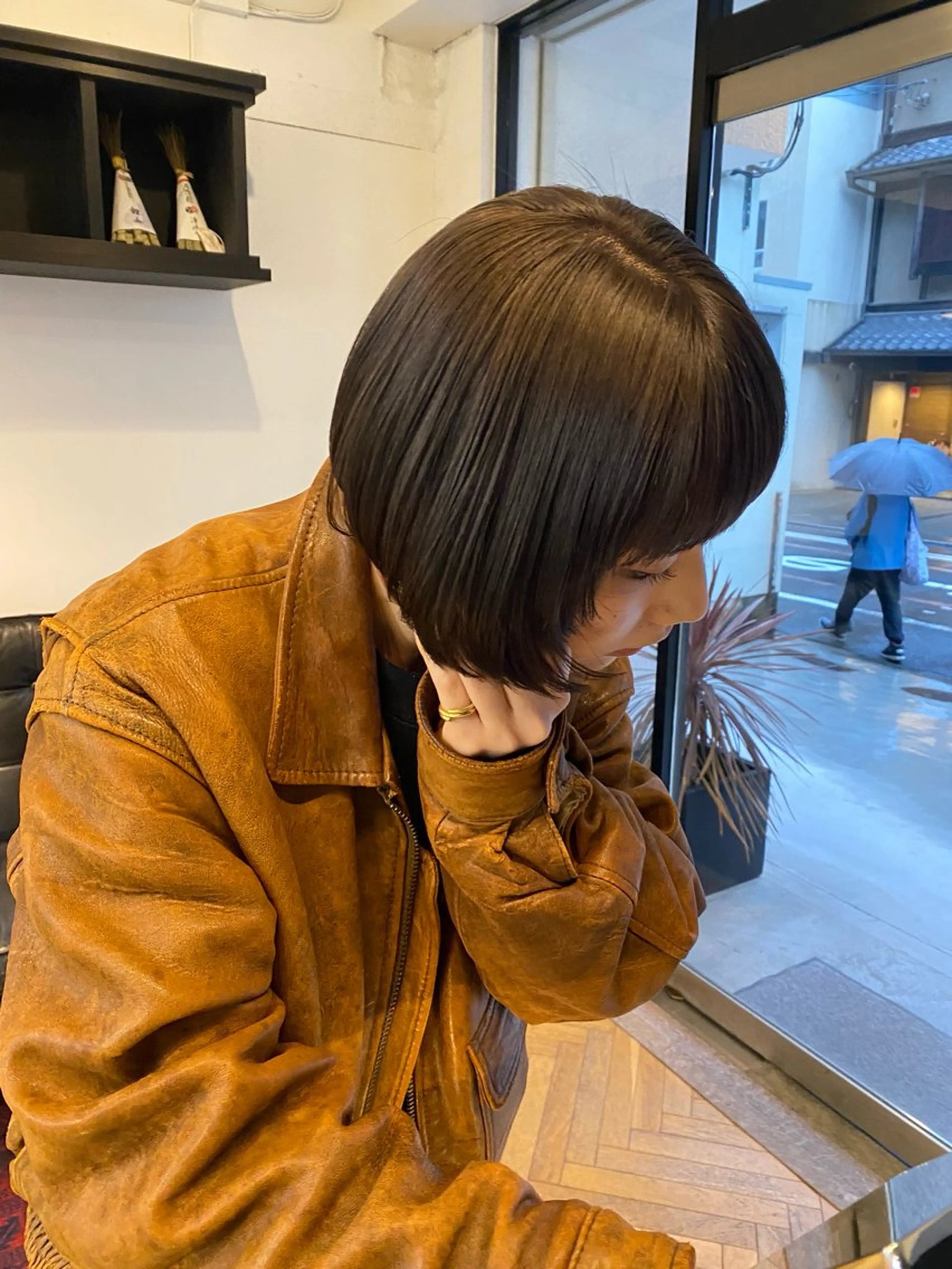 カラー ササノ セナのヘアスタイル