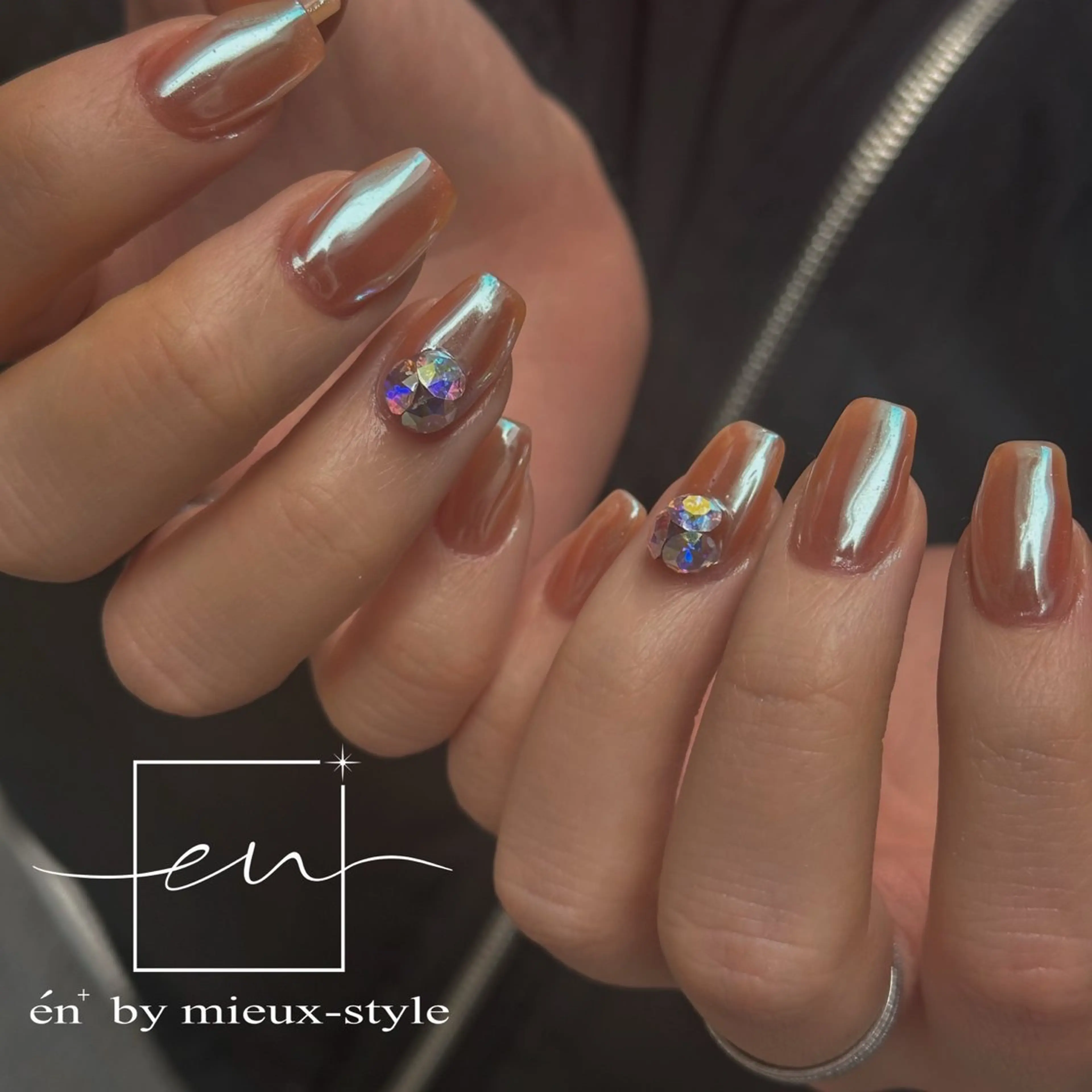 ネイル ミラーネイル mieux-myu /立川nuanceのネイルデザイン