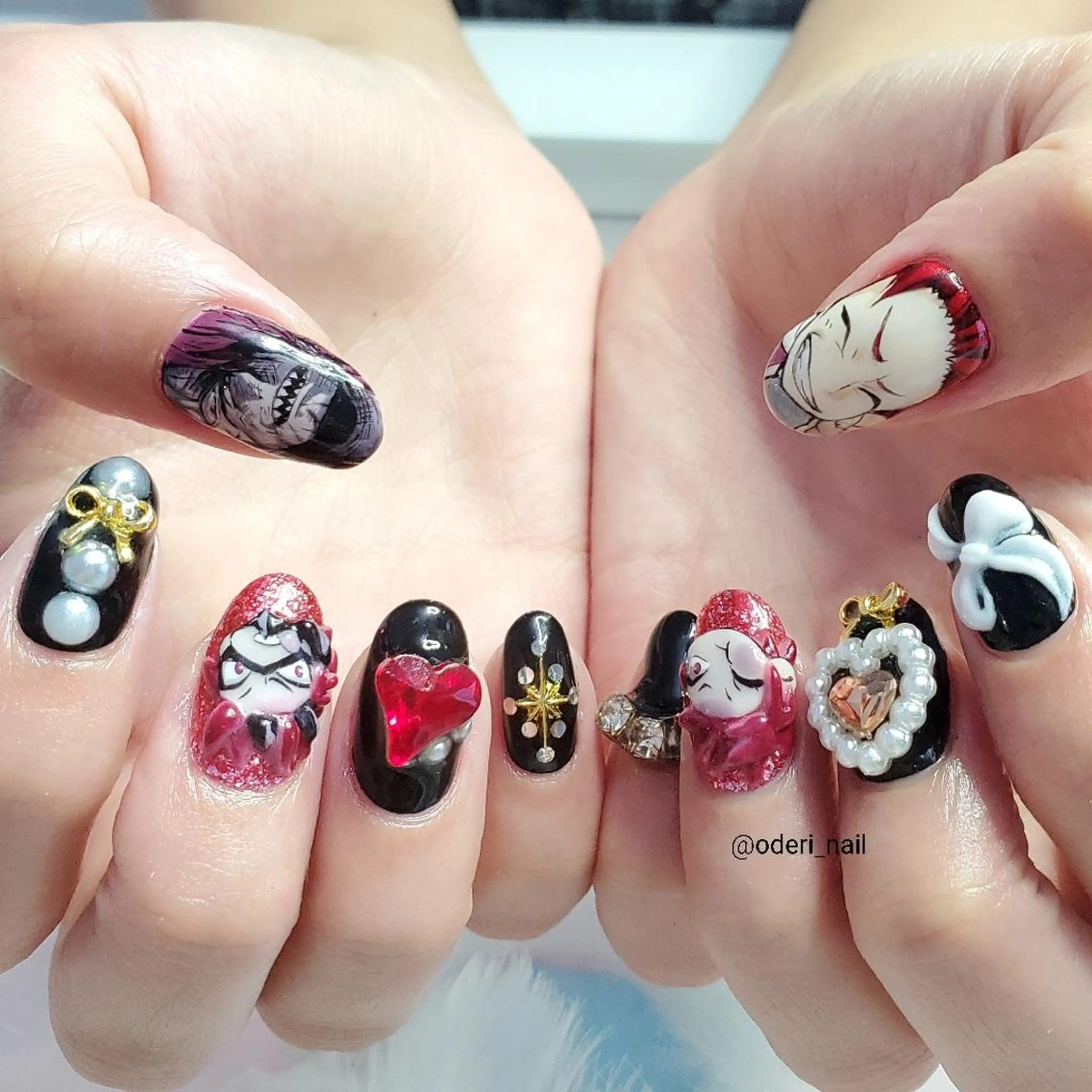 ネイル アートネイル ジェルネイル おで@ oderi_nailのネイルデザイン