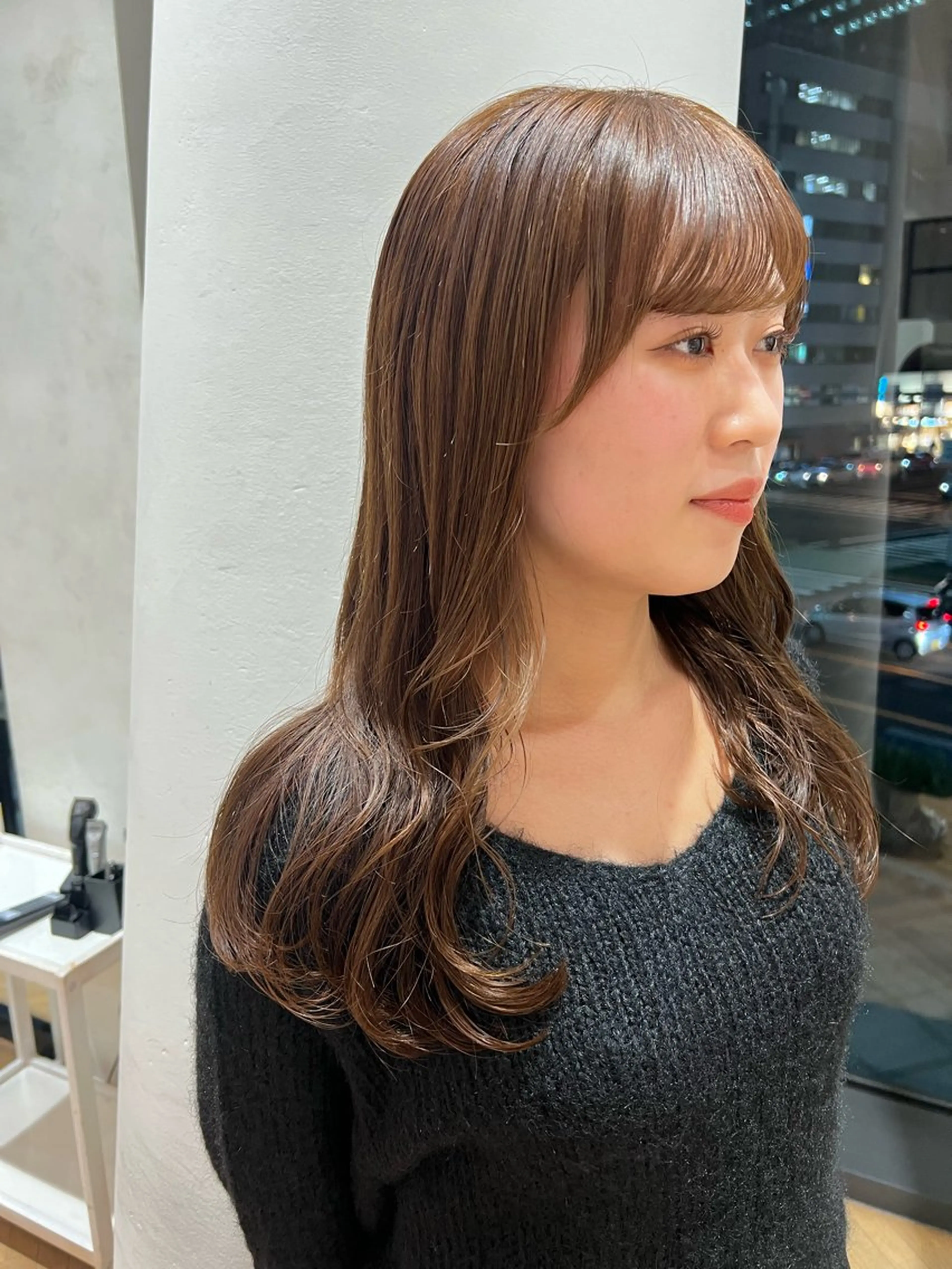 セミロング カット 似合わせ/レイヤー 💟SAEのヘアスタイル