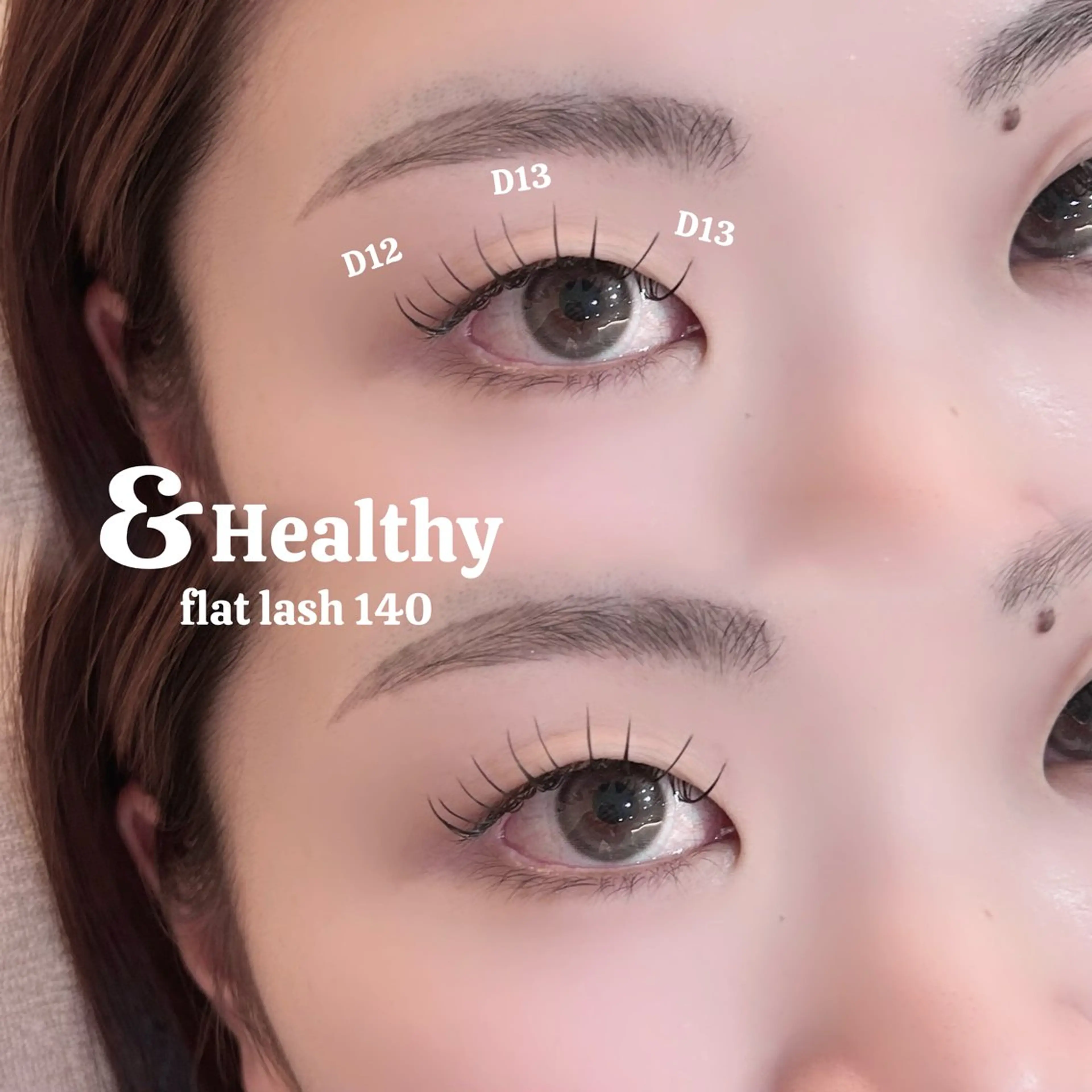 《&healthy🎀⑤》フラットラッシュ160×パーマ/土日祝・再来様+500円の写真