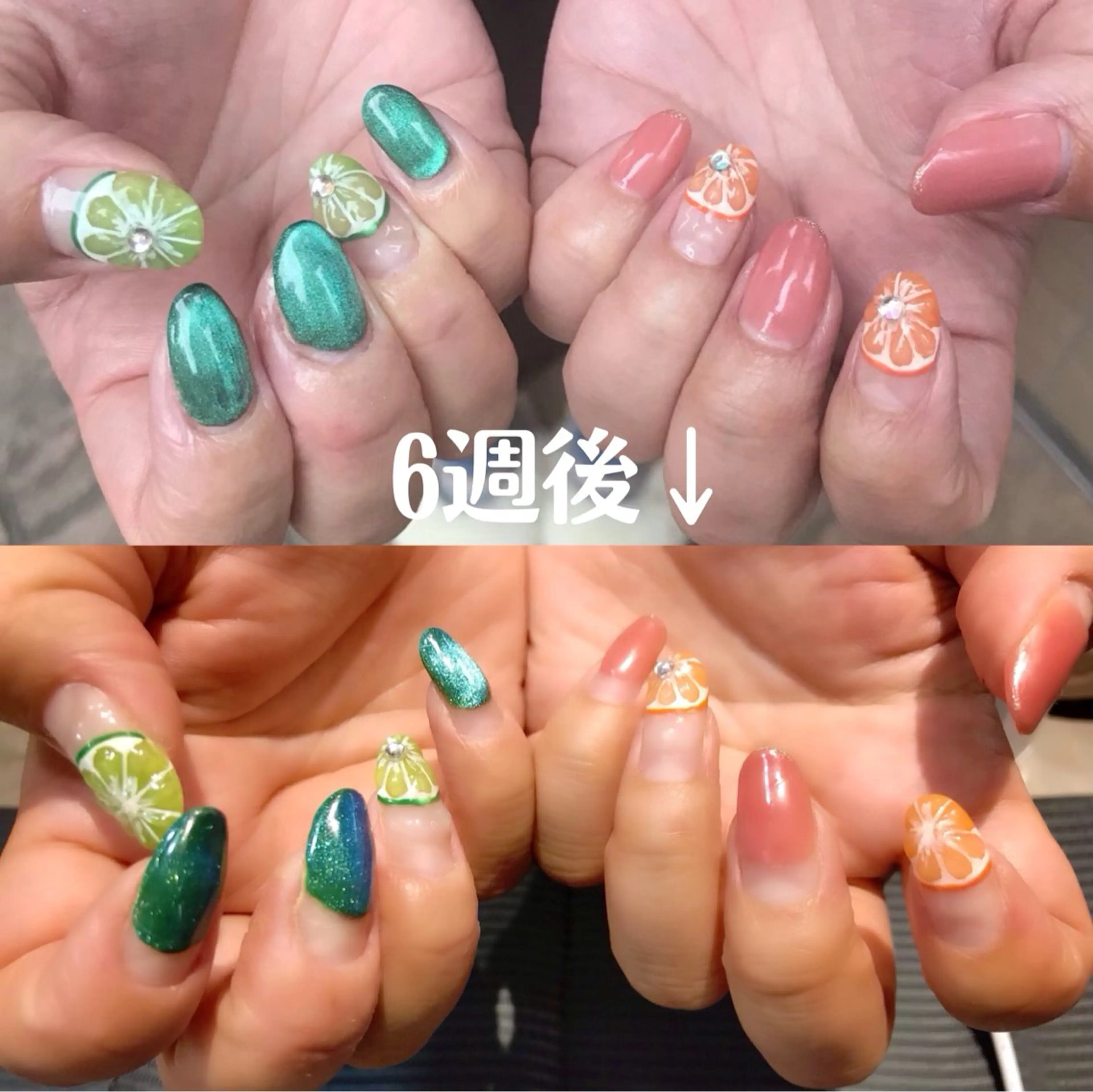ネイル ジェルネイル パラジェル ハンドネイル ROCCO nailのネイルデザイン