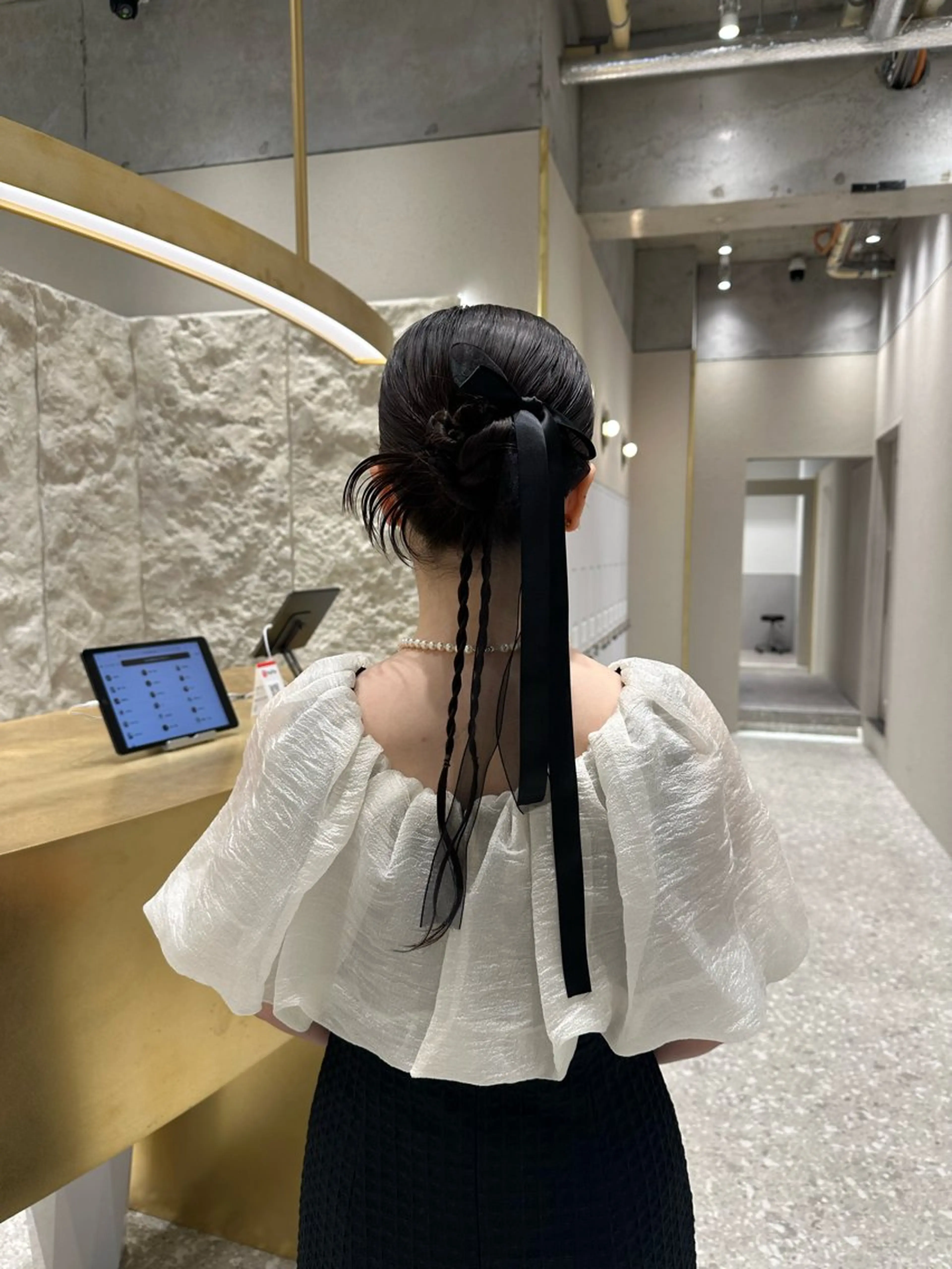 ロング ヘアアレンジ ヘアセット 銀座/ヘアセット/ 島村美帆のヘアスタイル