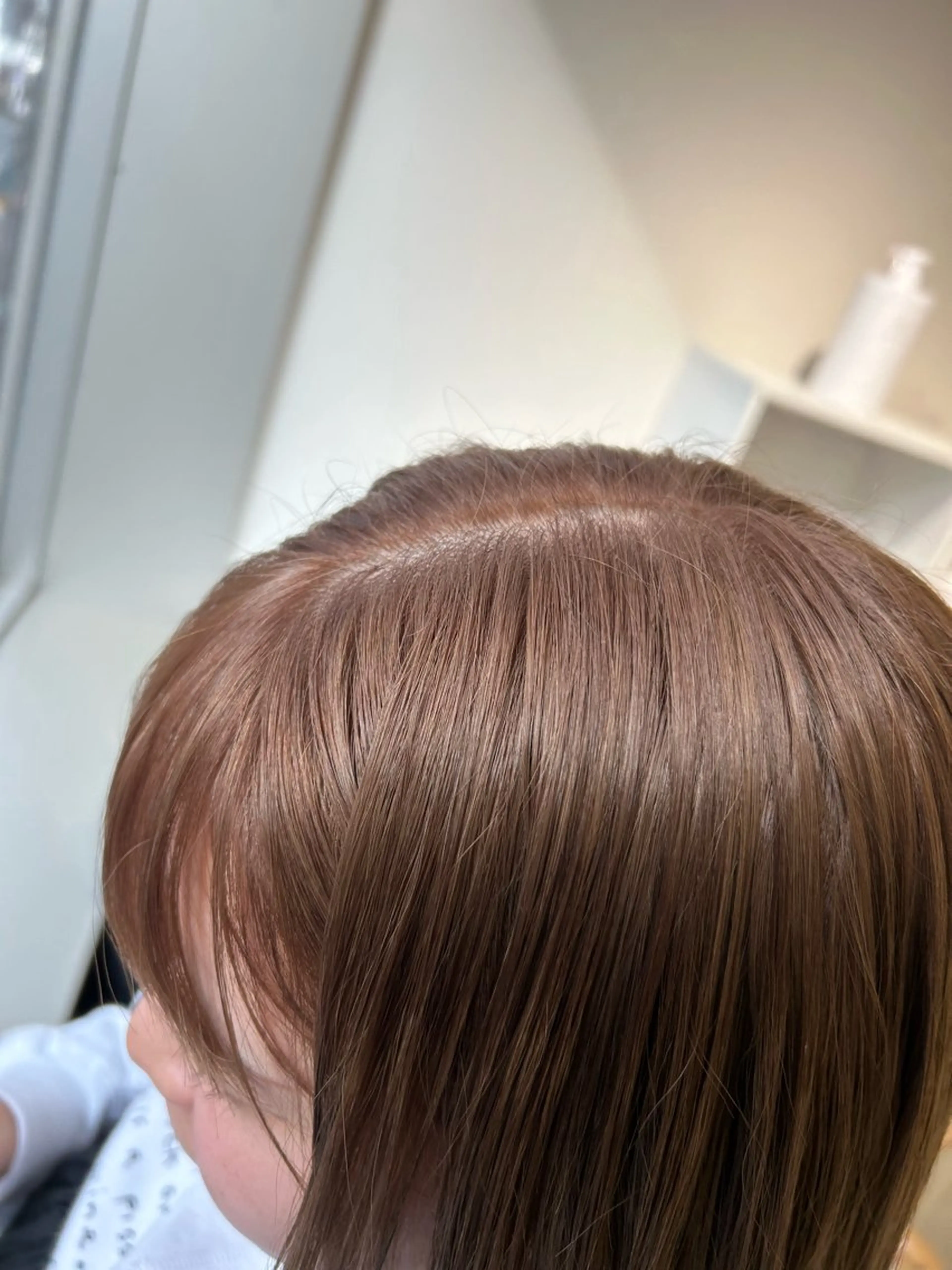 ミディアム カラー ブラウンカラー 透明感カラー カット ヘアカラー トリートメント 🩰ニシムラヒカリ 半個室salon♡*のヘアスタイル