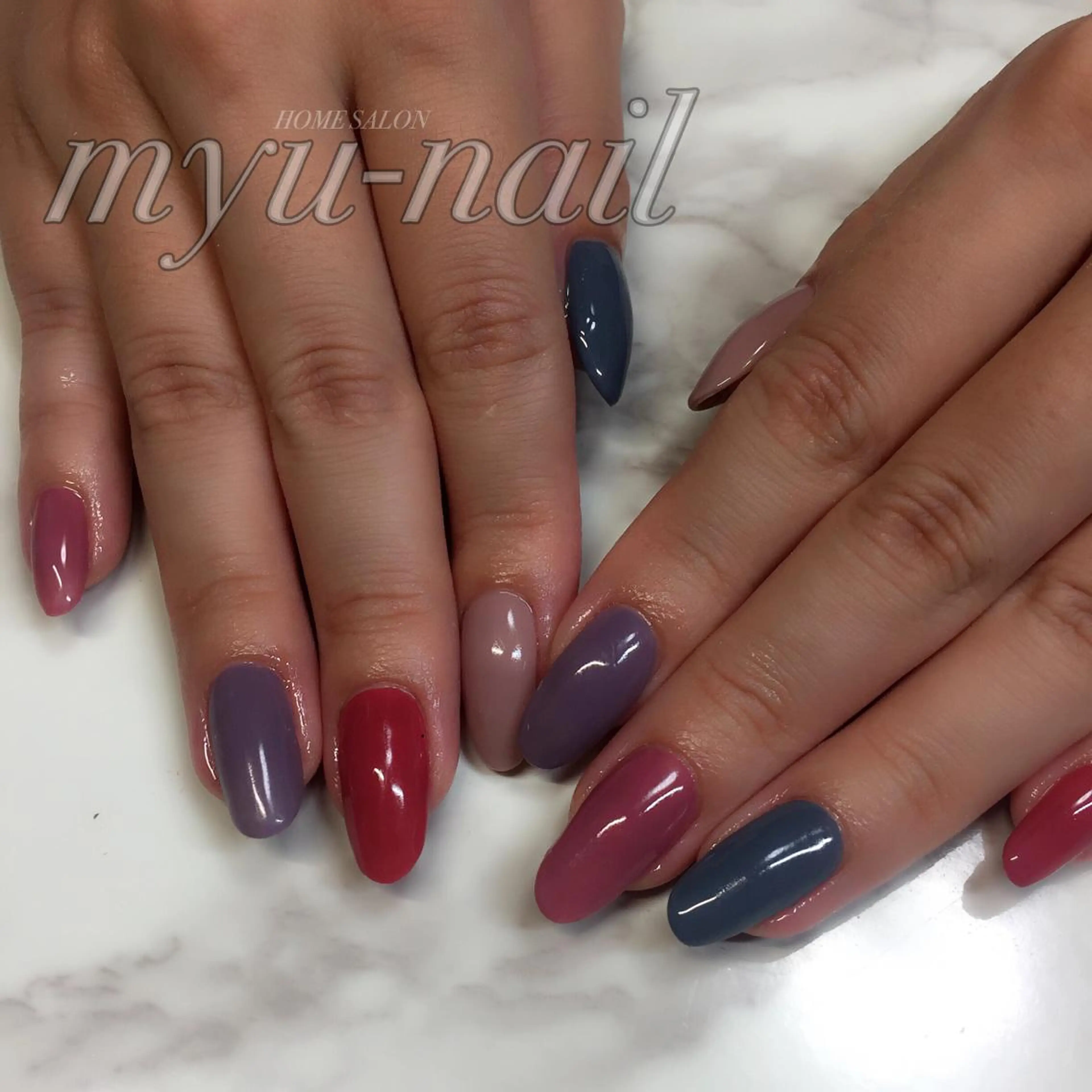 ネイル ホームサロン myu-nailのネイルデザイン