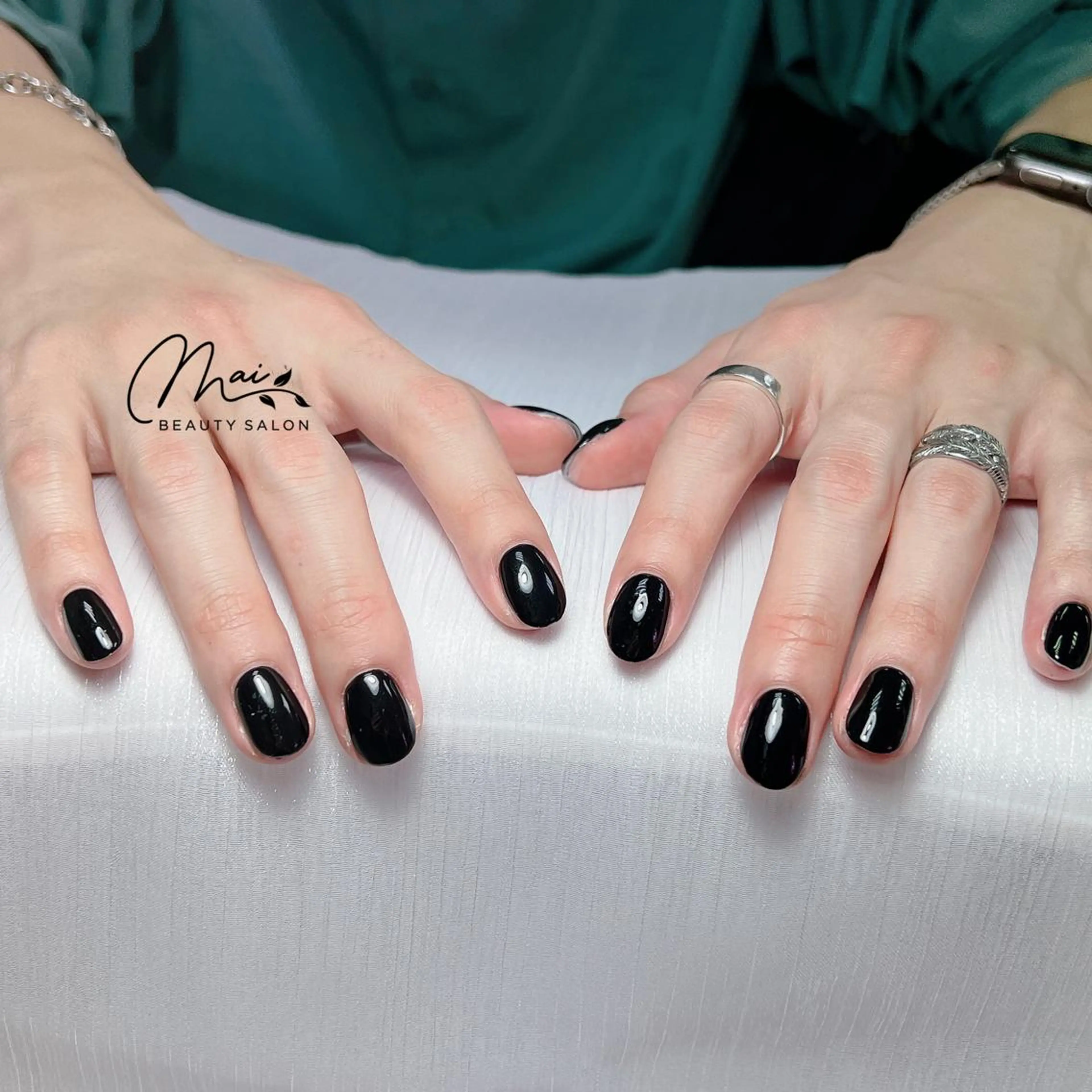 ネイル オーロラネイル チークネイル 長さ出し フラッシュネイル フットネイル MaiBeauty HaNaのネイルデザイン