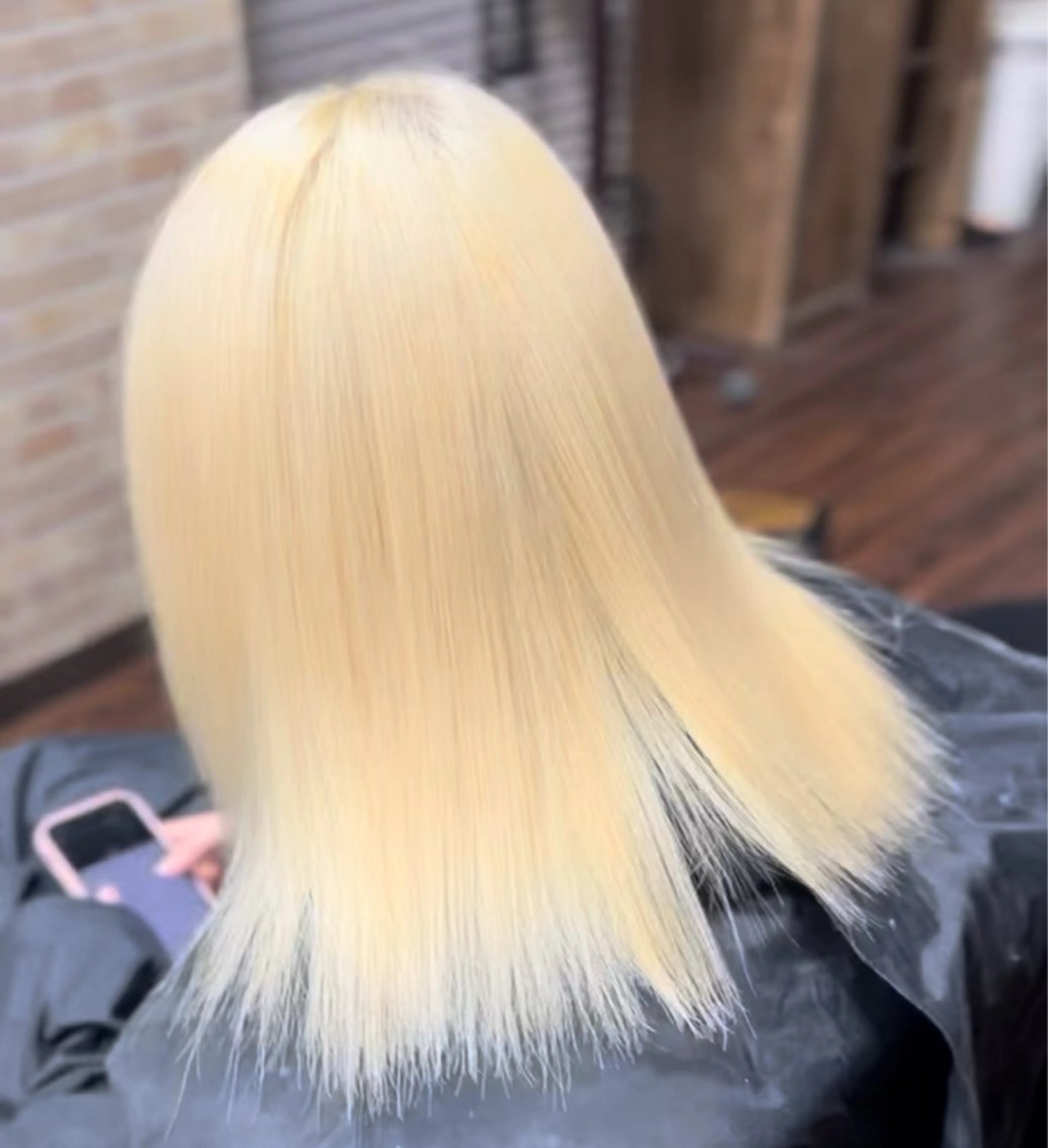 ミディアム 縮毛矯正/艶カラー/ ブリーチ/SHOTAのヘアスタイル