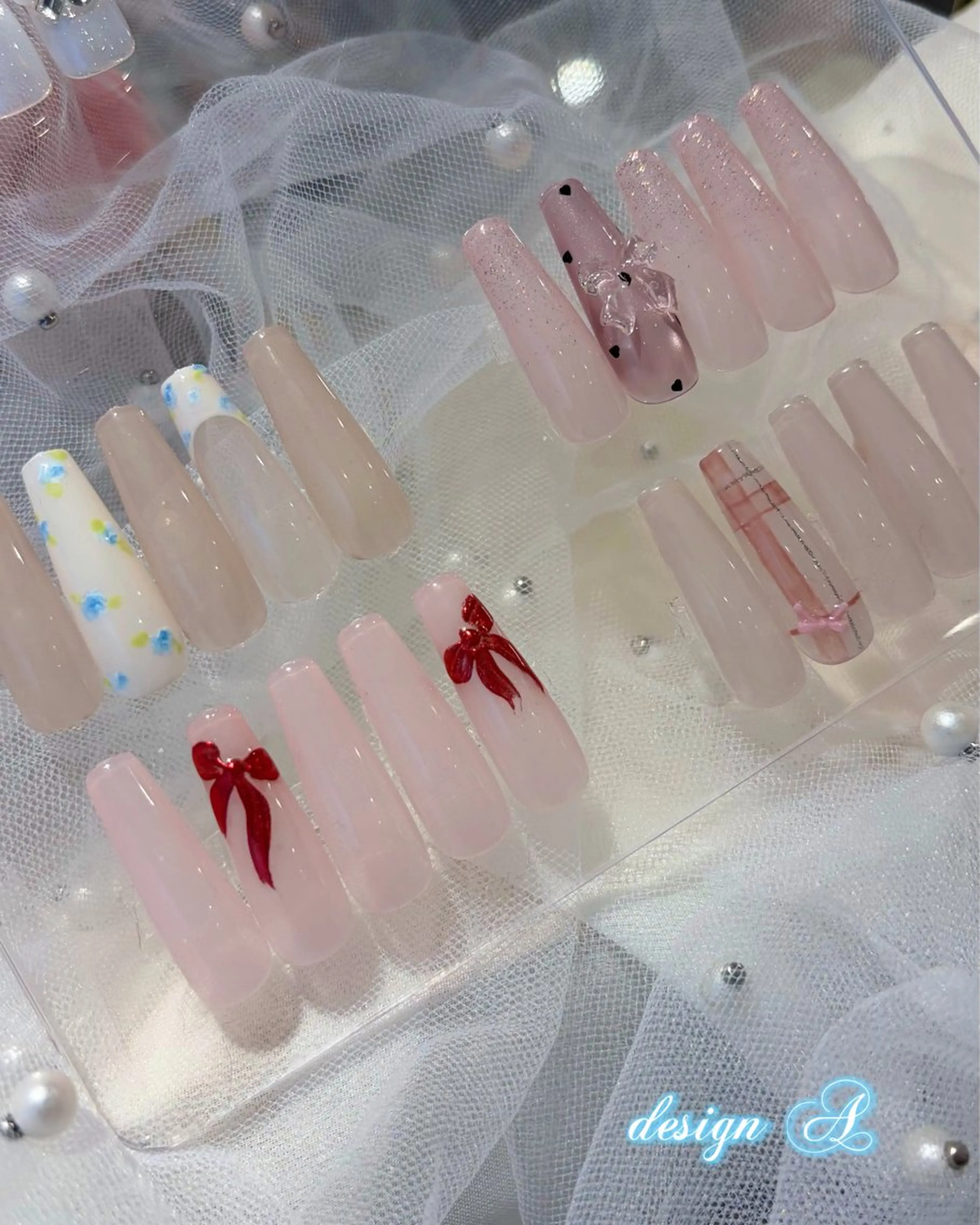 ネイル シンプルネイル ハンドネイル ailed'Ange 🍒miuのネイルデザイン