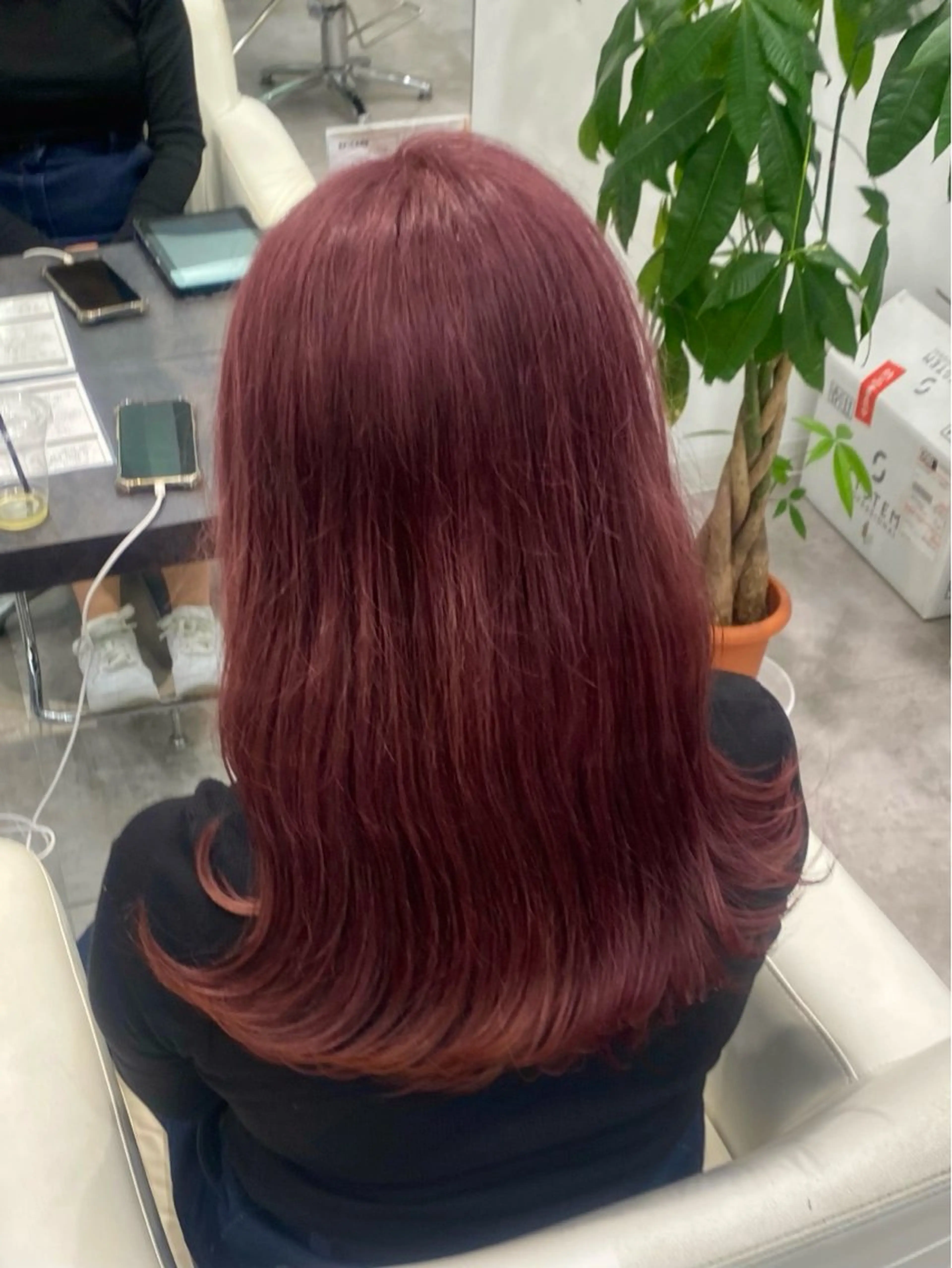 ロング カラー 透明感カラー/髪質 改善🎀suzukaのヘアスタイル