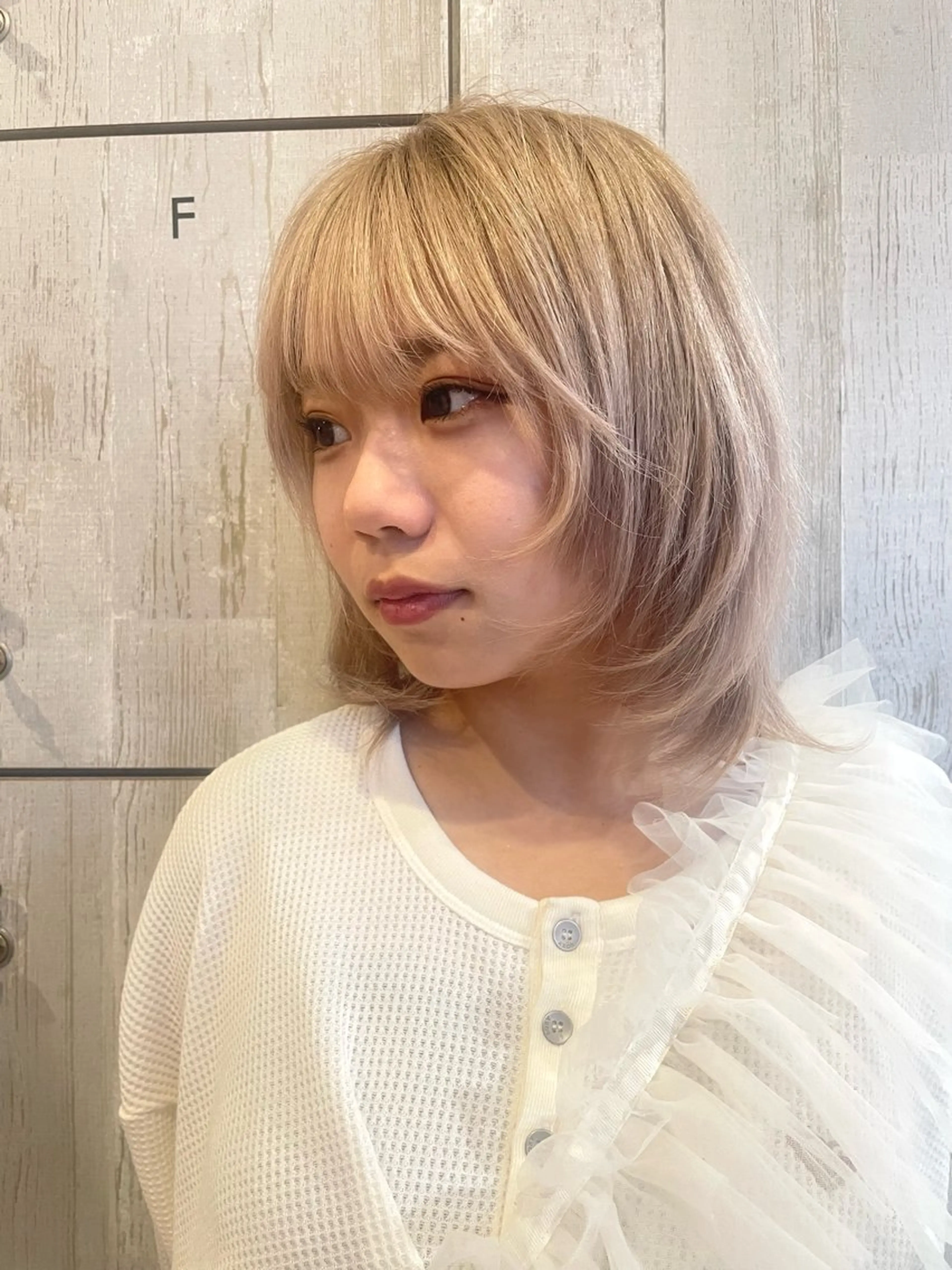 ミディアム 【史上最高】口コミ No.1/ナツキのヘアスタイル