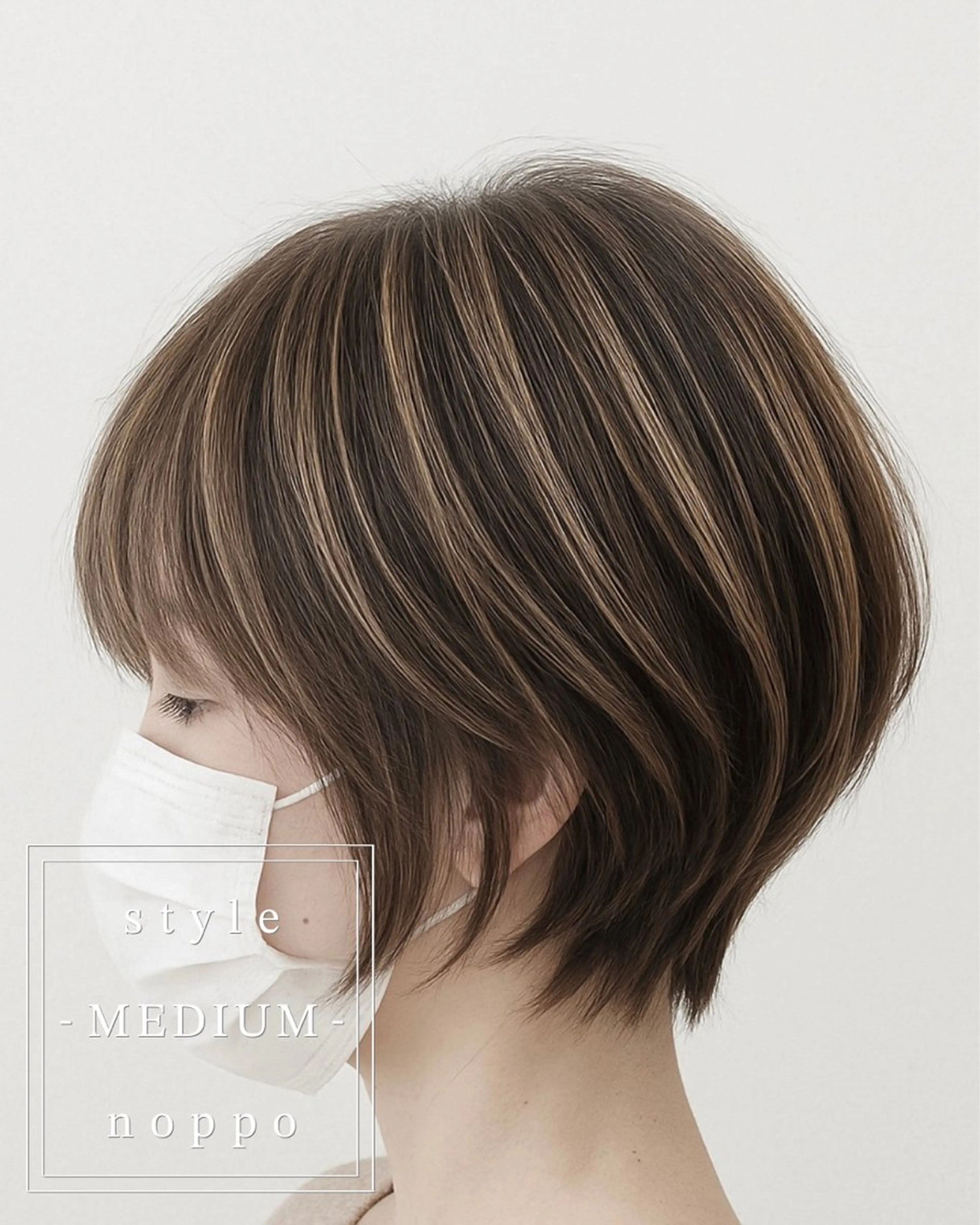 脱・白髪染め！◎白髪を目立たせないカット＋白髪ぼかしハイライト（自然な立体感）の写真